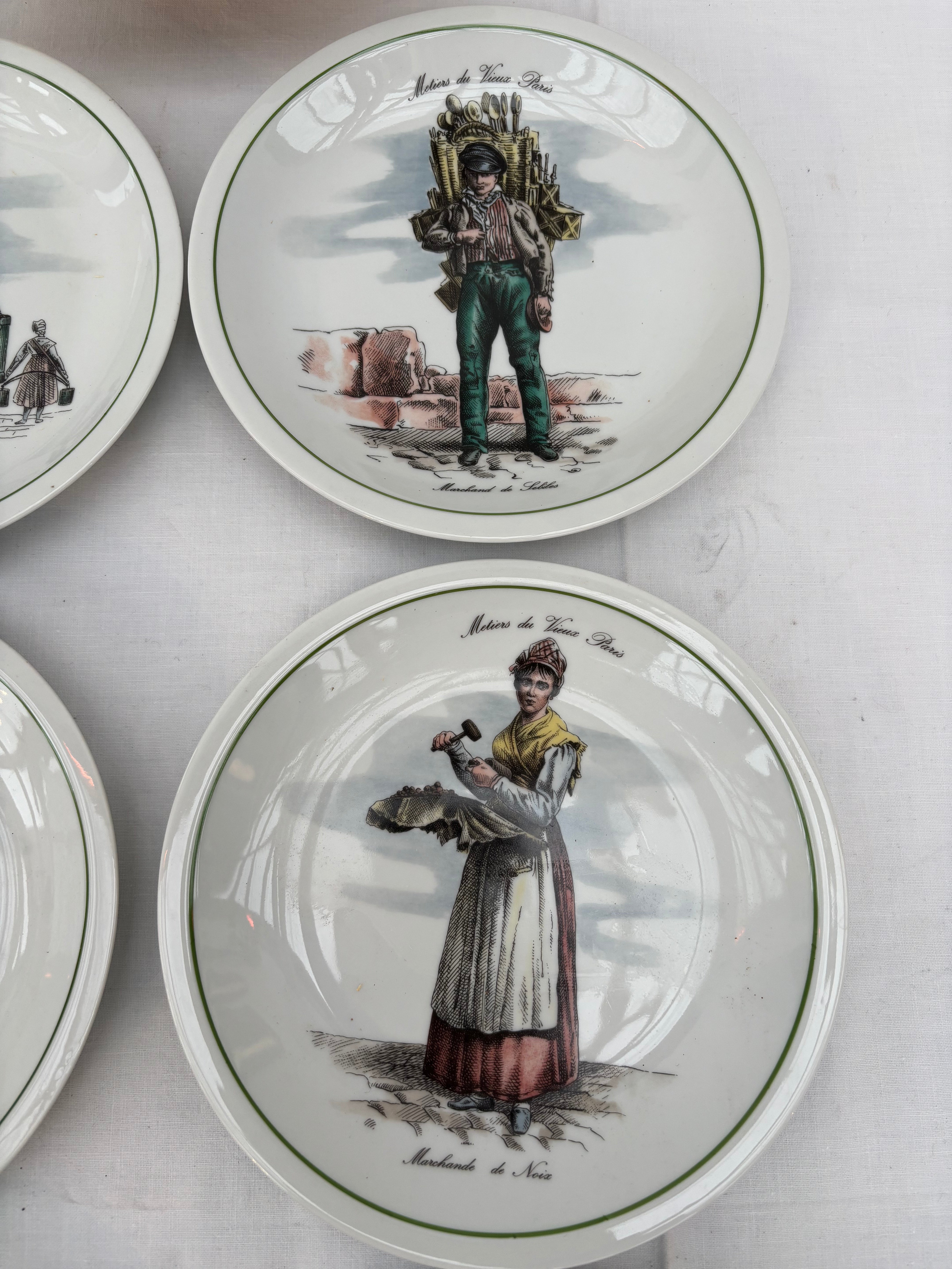 French plates, Ø18cm - 6 pcs.