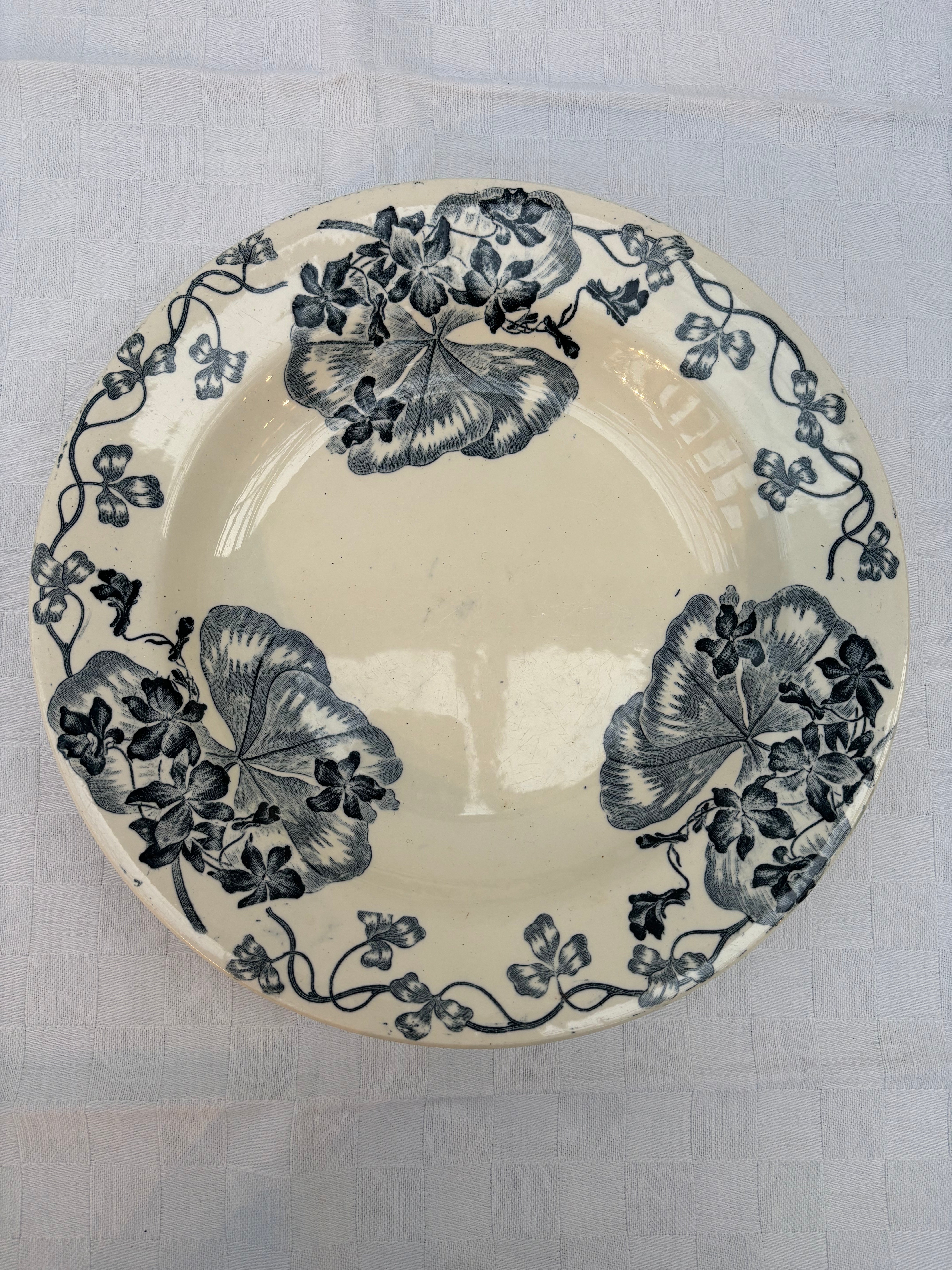 Franske dybe tallerkener Ø24 cm. 6 stk.