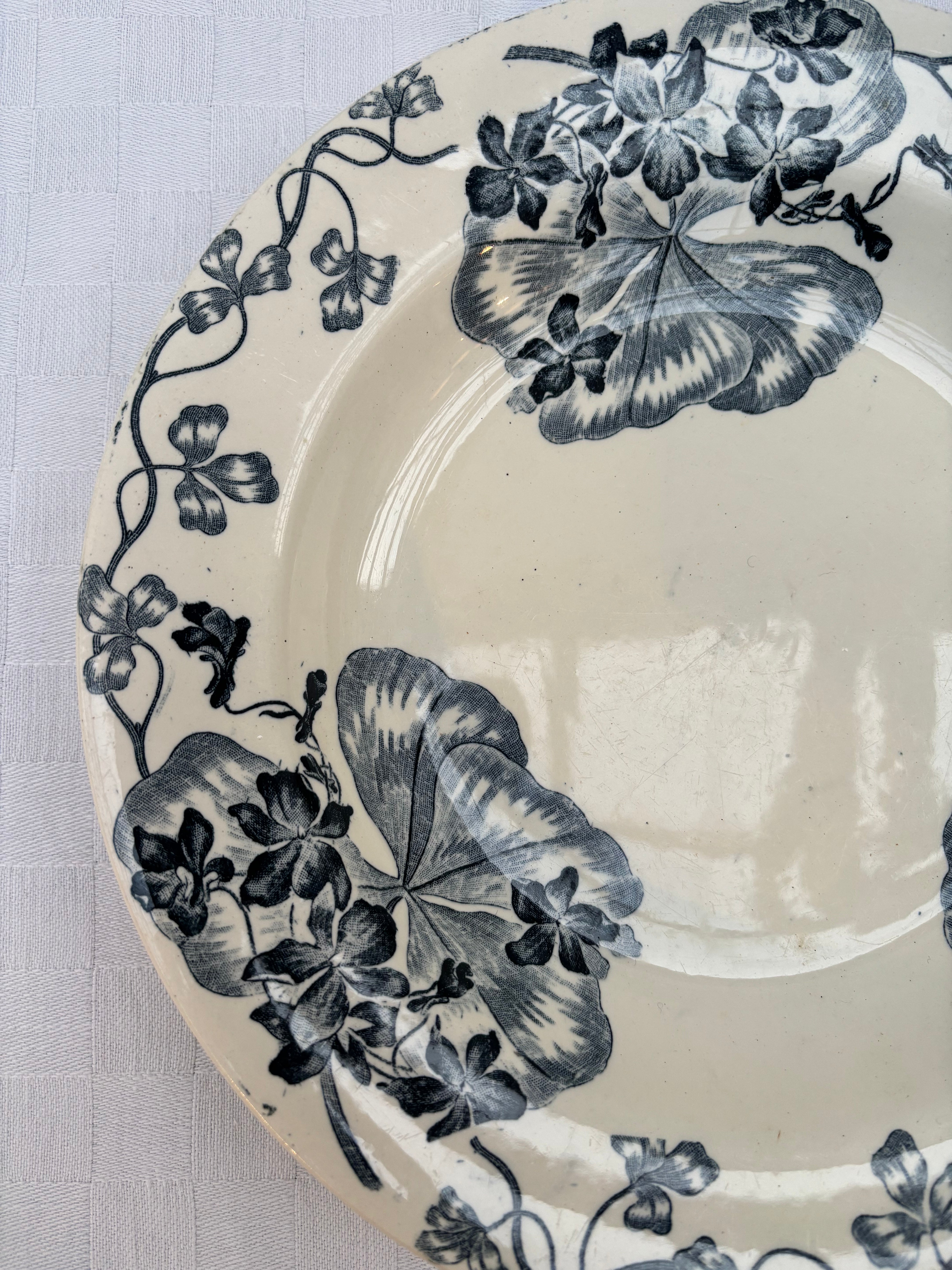 Franske dybe tallerkener Ø24 cm. 6 stk.