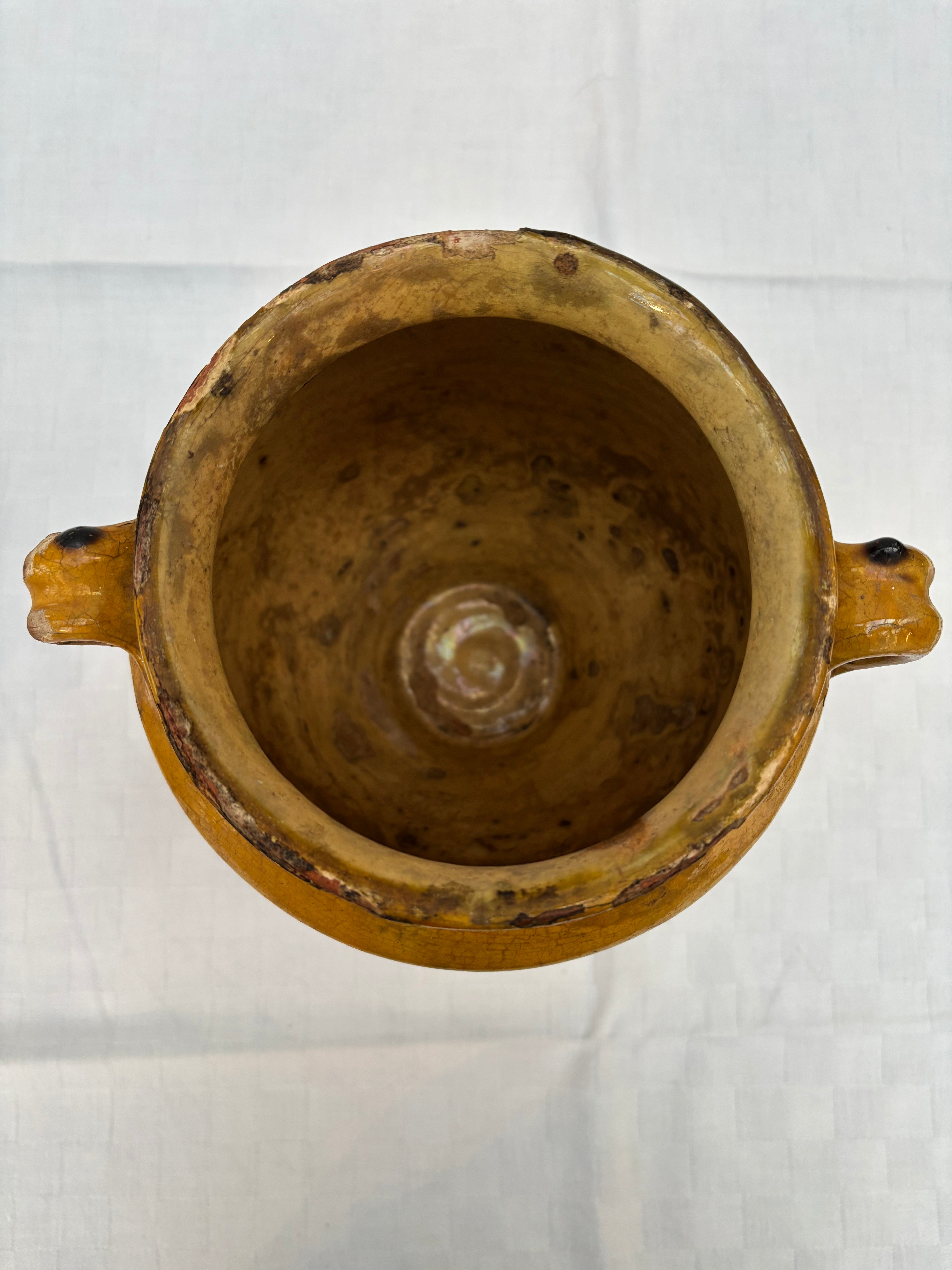 Fransk confitkrukke, 21 cm.