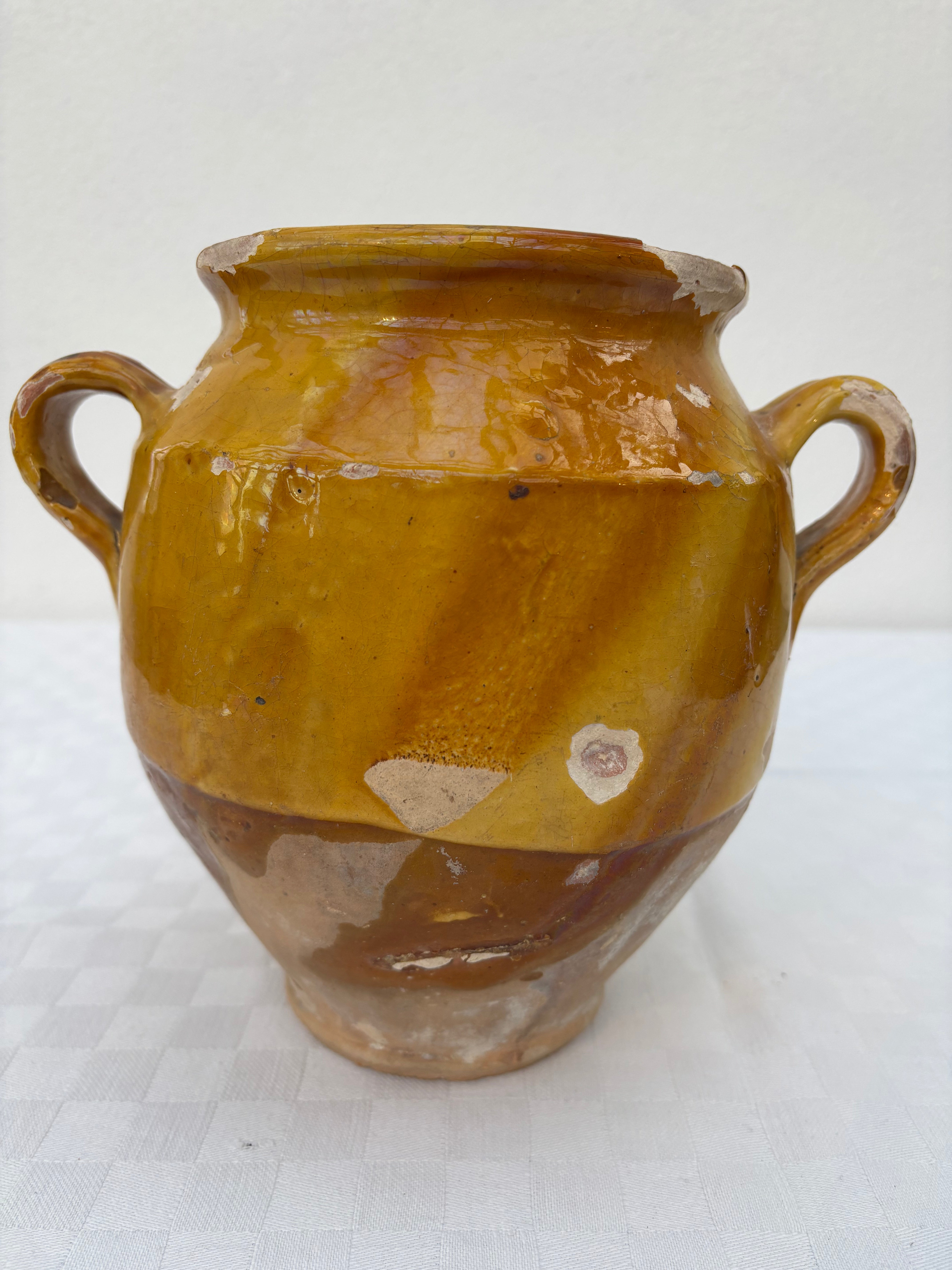 Fransk confitkrukke, 20 cm.