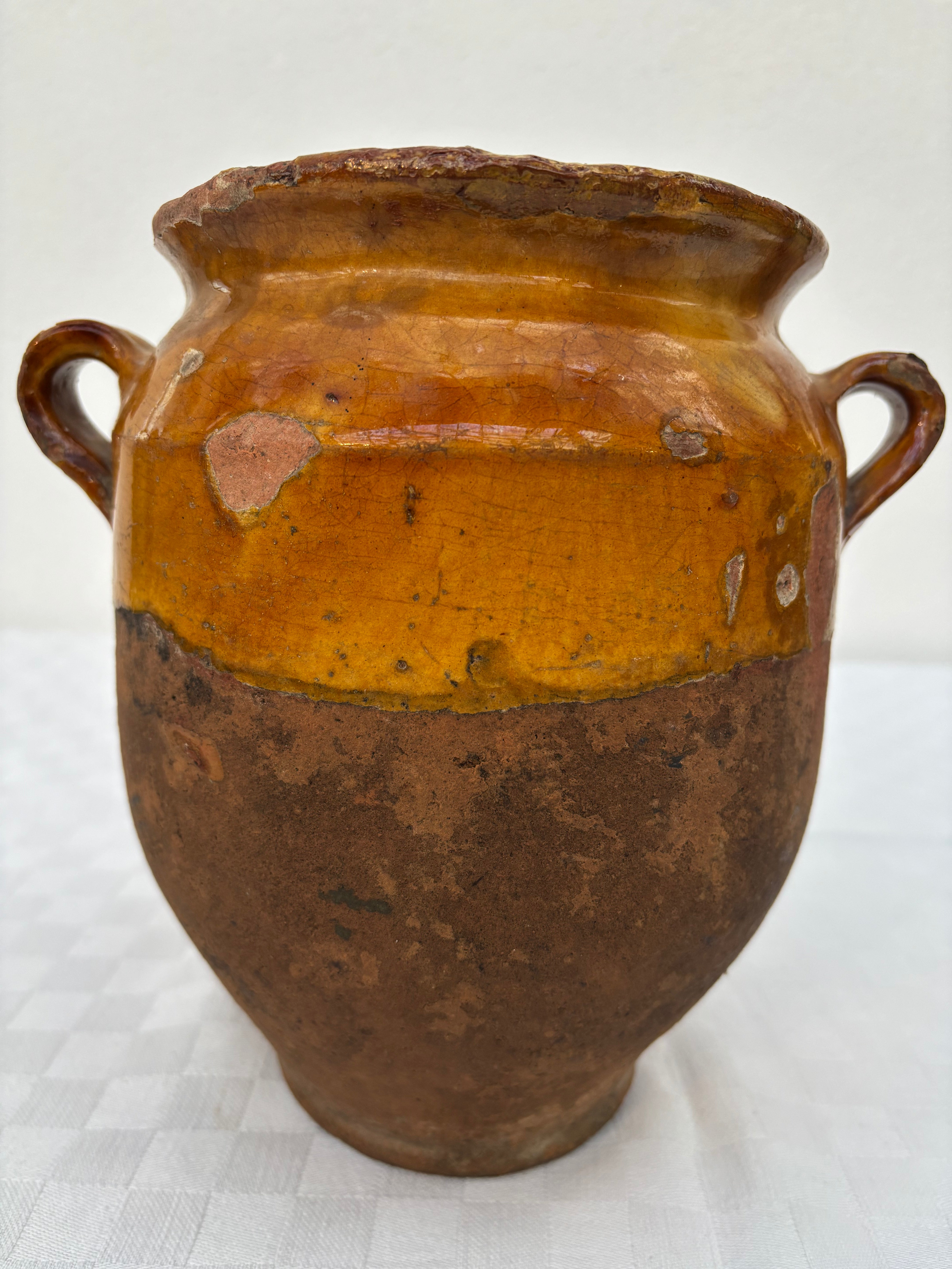 French confit jar, 22 cm.