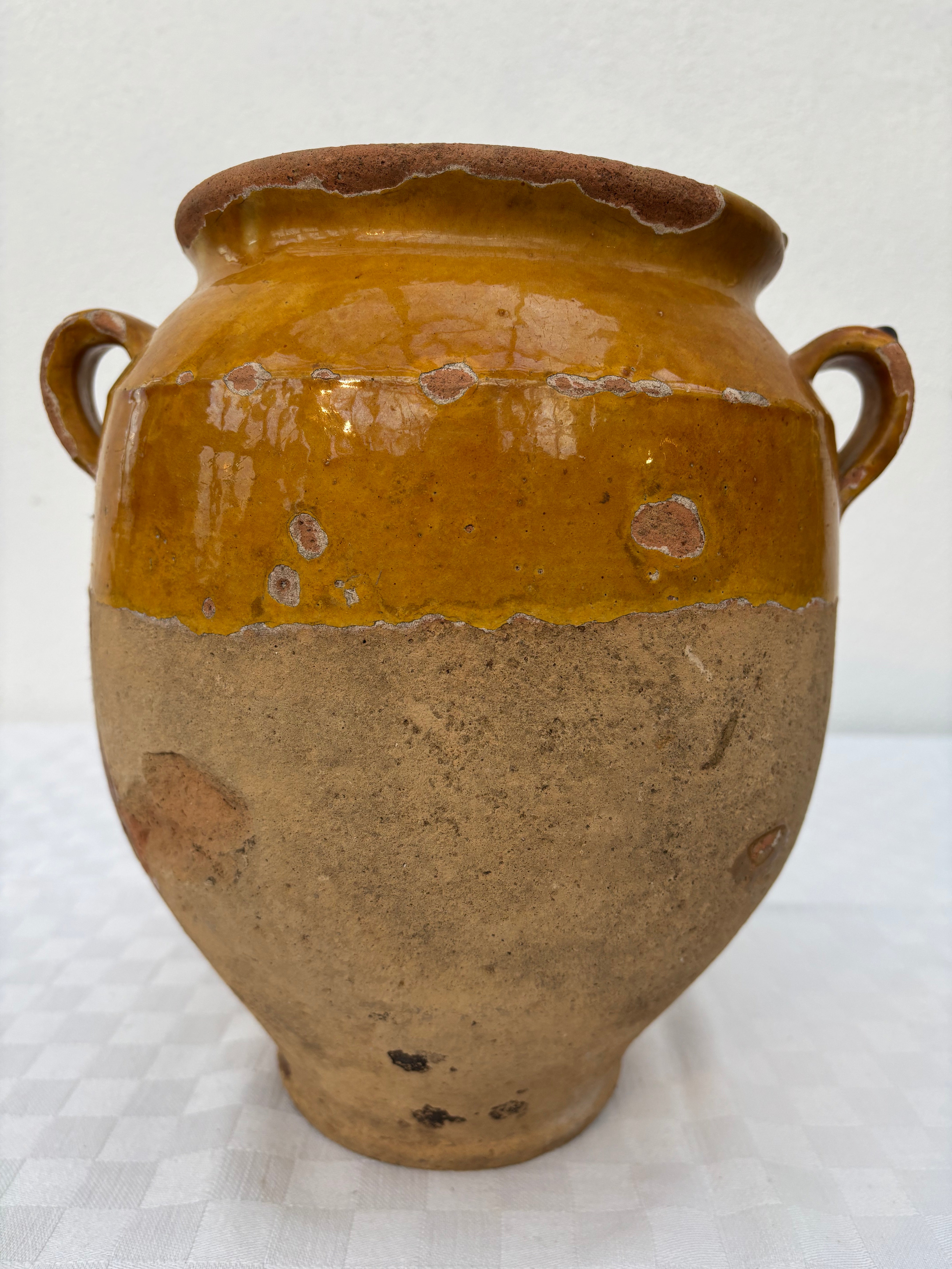 Fransk confitkrukke, 26 cm.