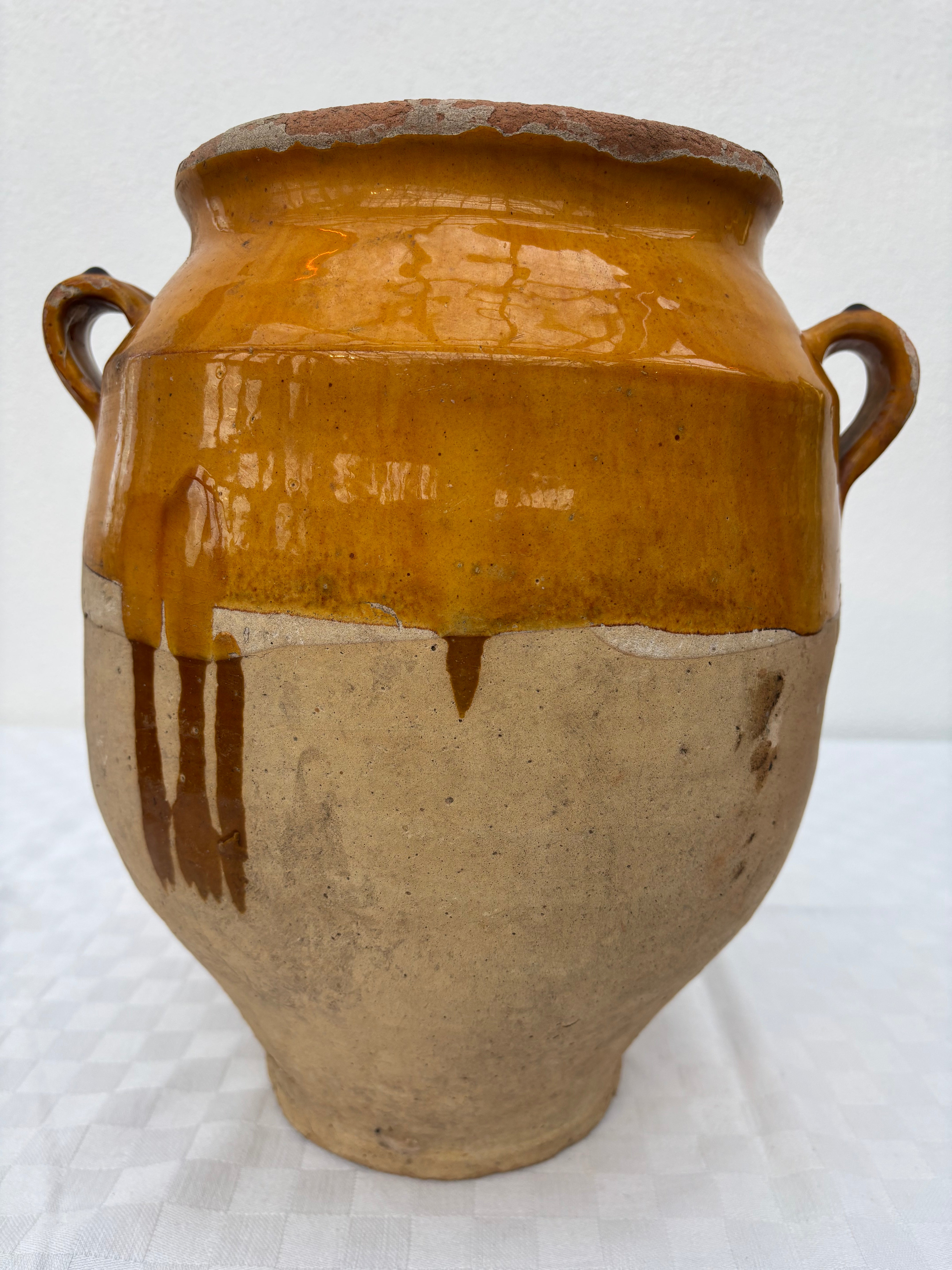 French confit jar, 32 cm.