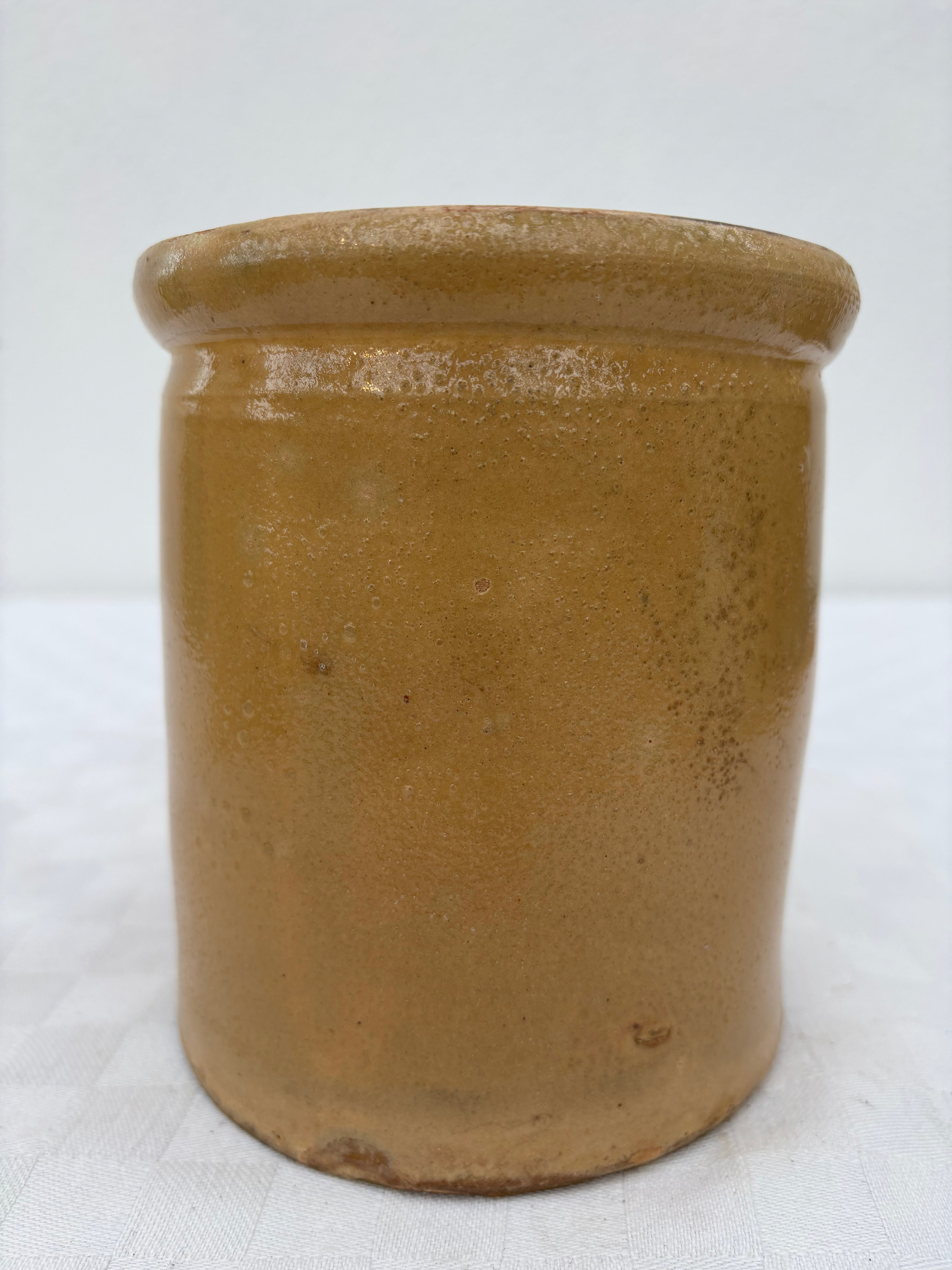 Fransk Lyon krukke, h15 cm.