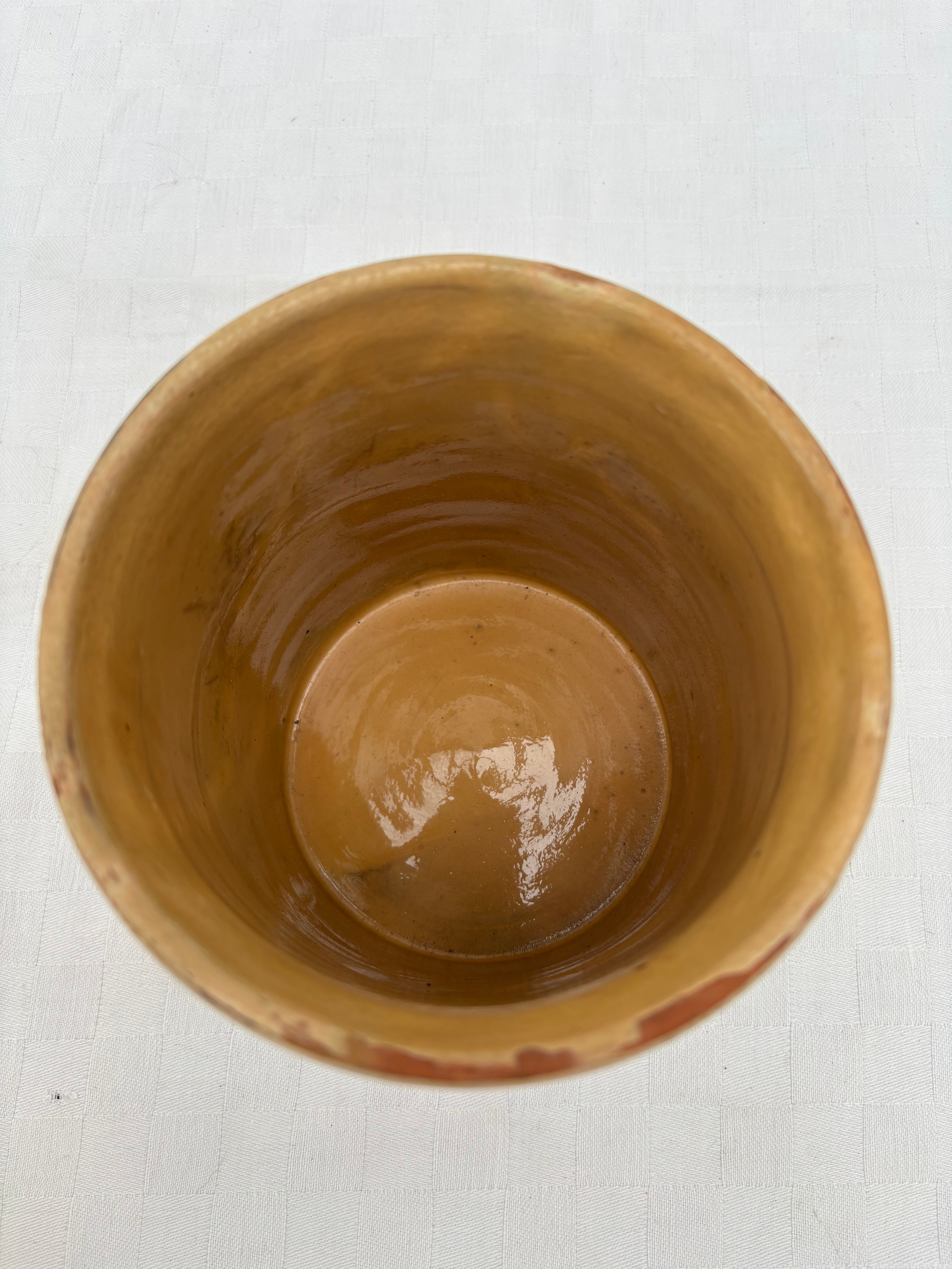 Fransk Lyon krukke, h15 cm.