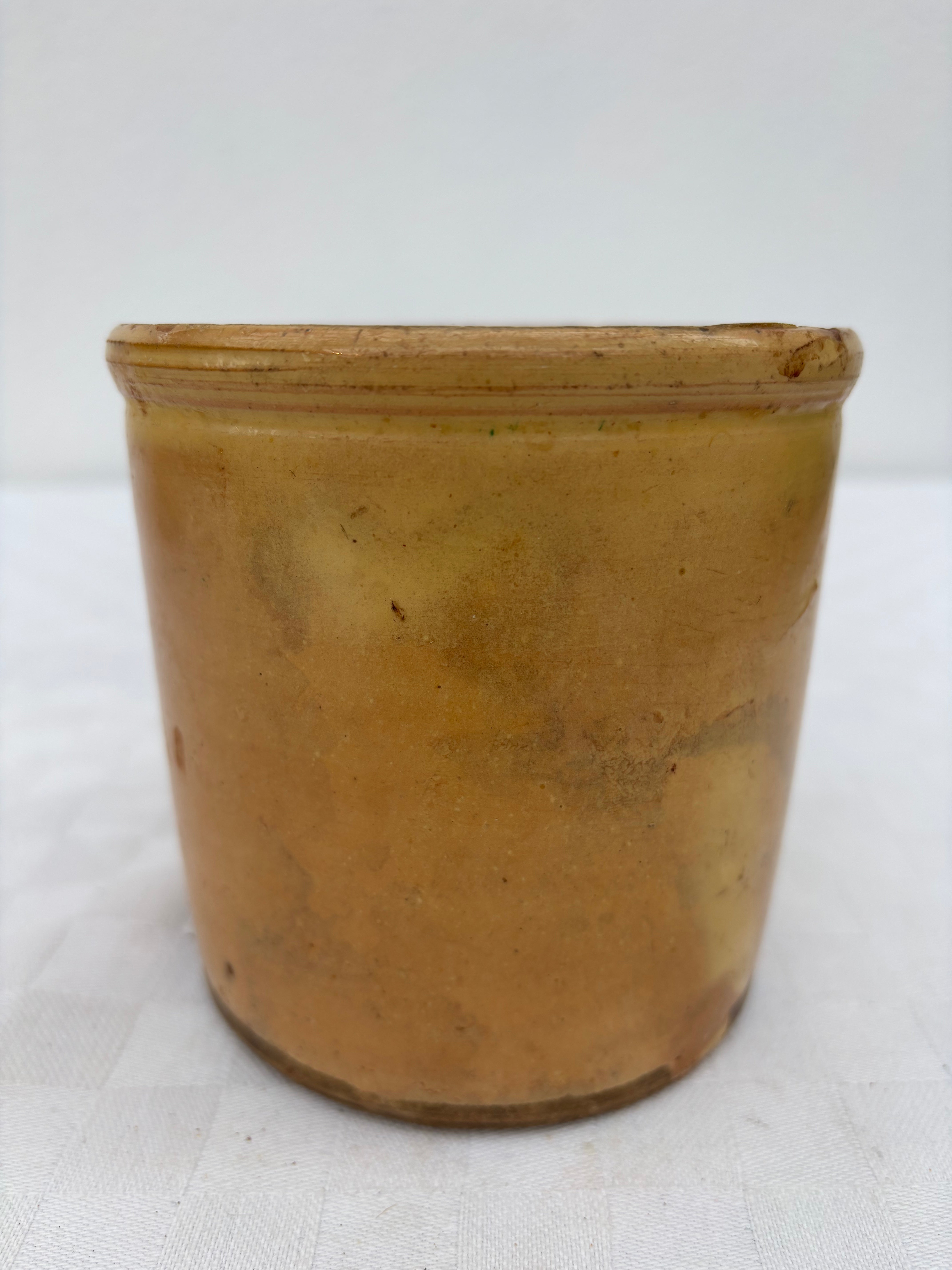 Fransk Lyon krukke, h11 cm.