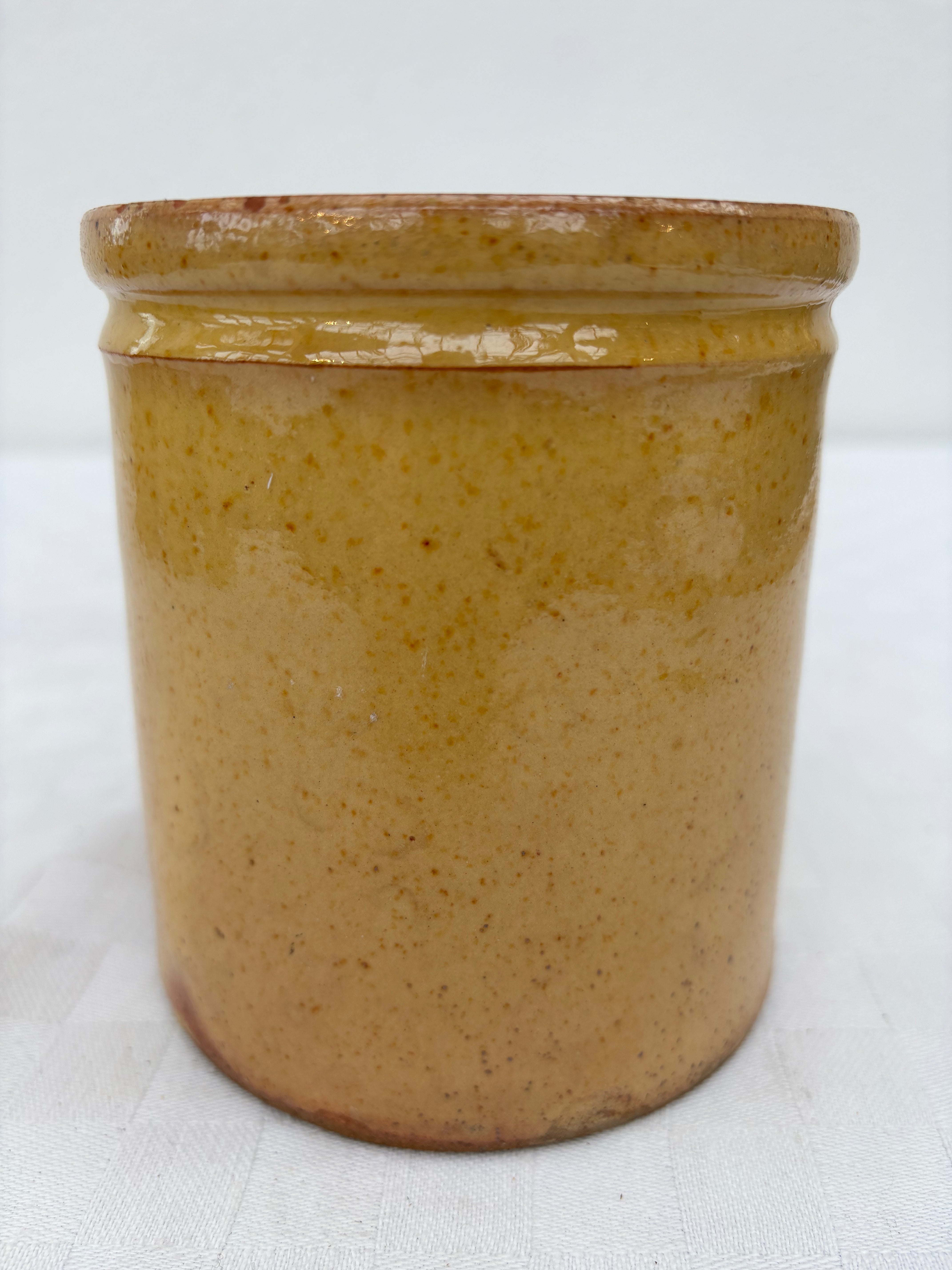 Fransk Lyon krukke, h12 cm.