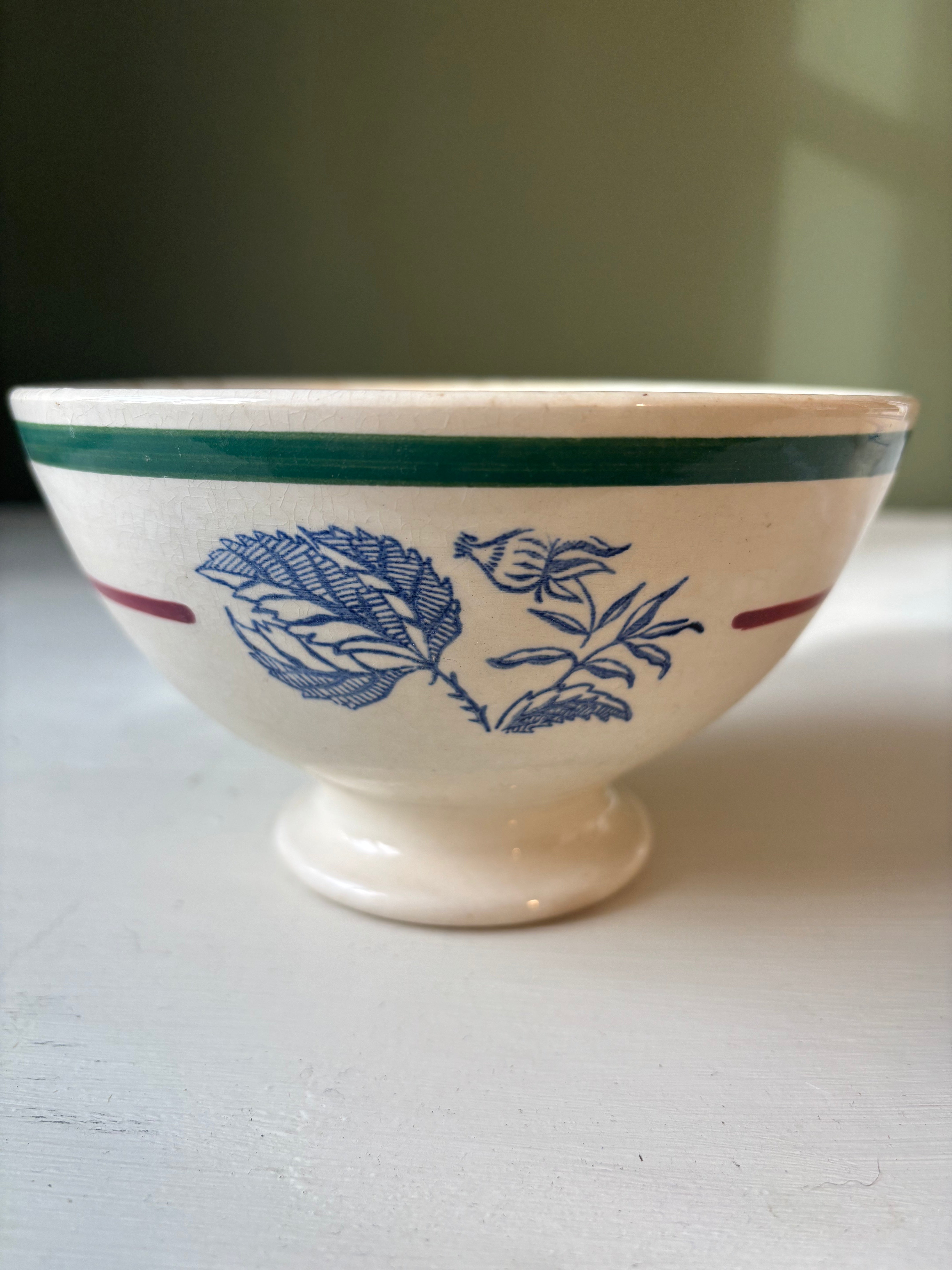 Fransk kaffeskål, Ø15,5cm.