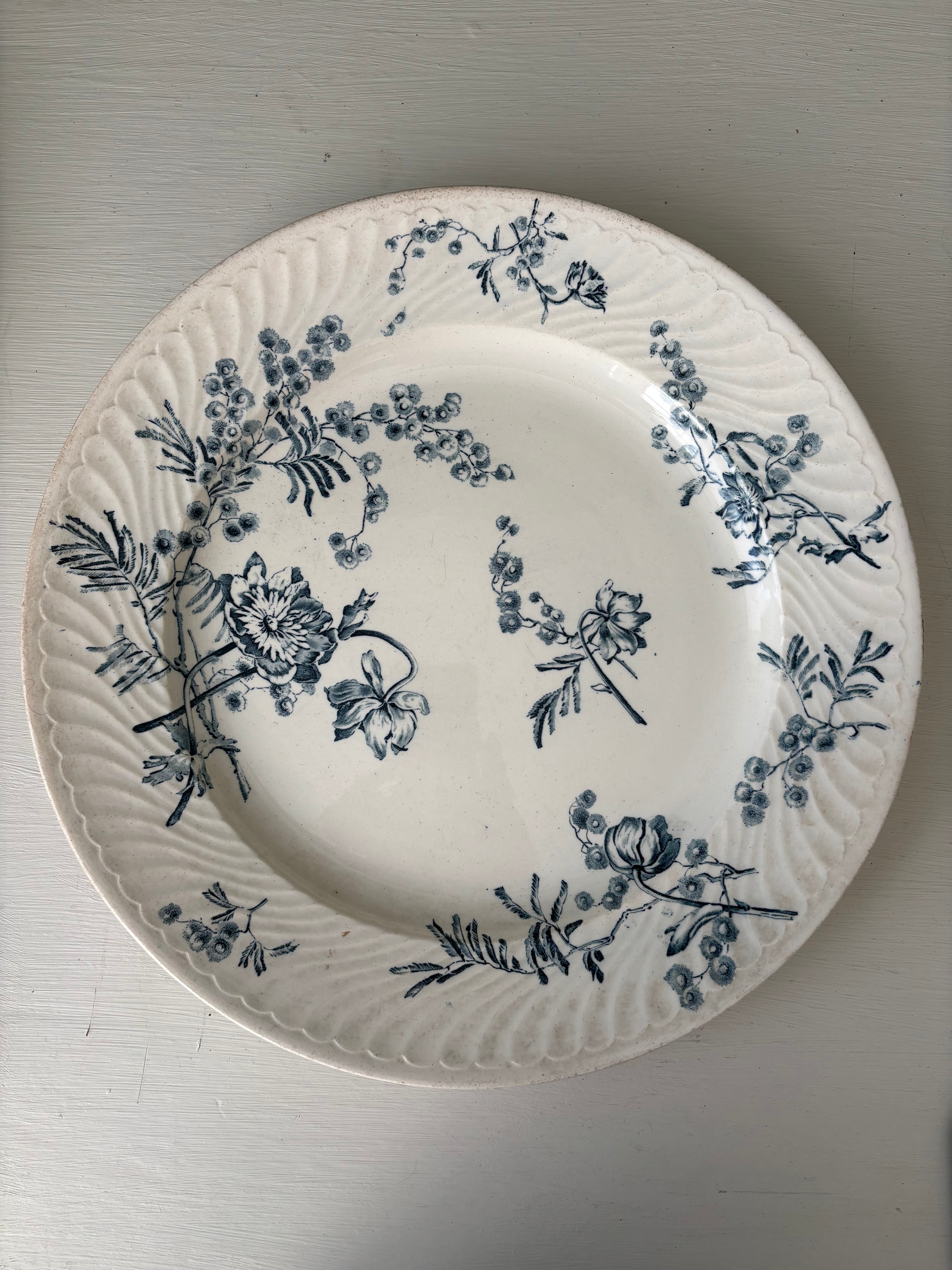 Fransk fad, Ø34 cm.