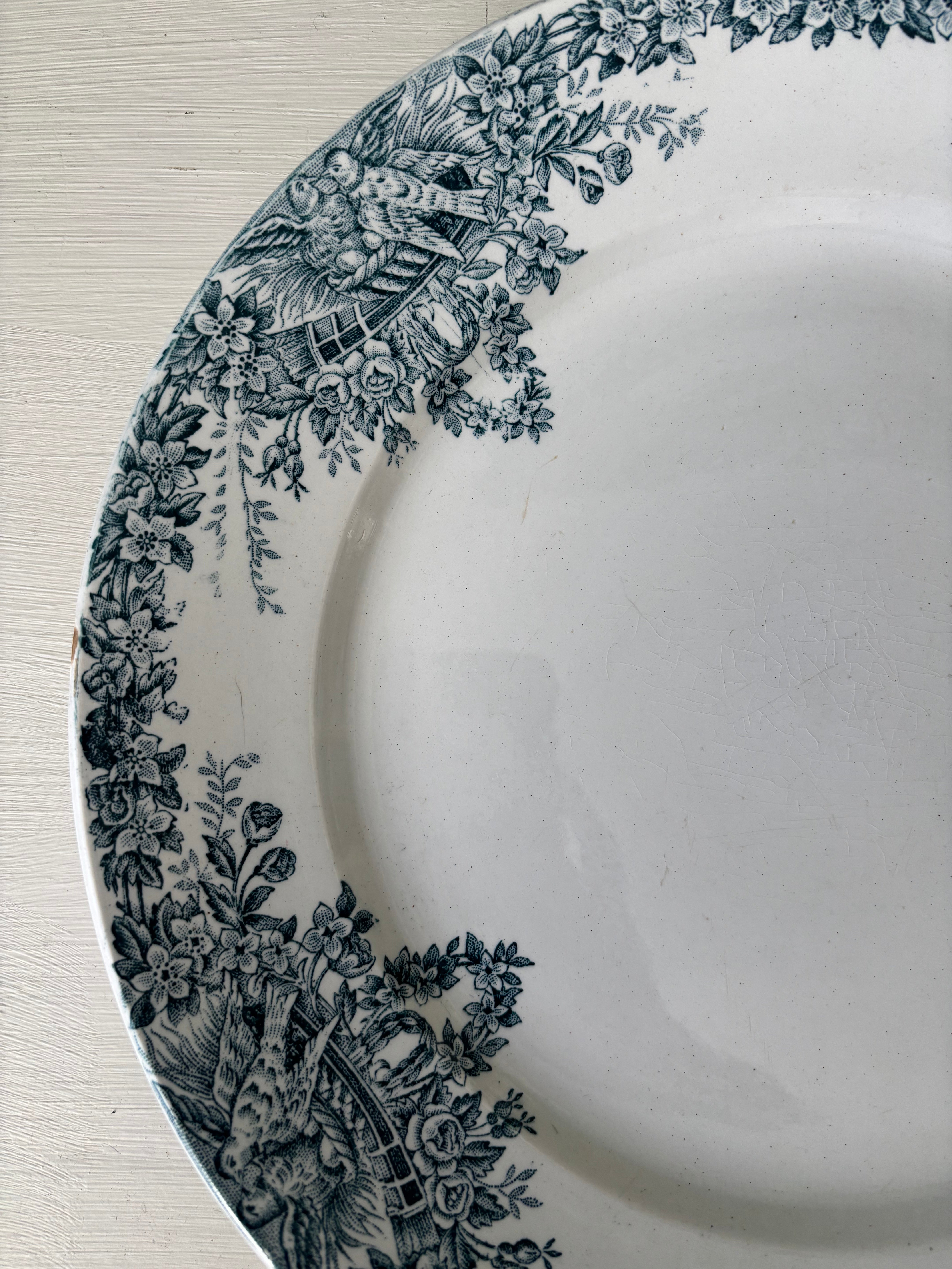 Fransk fad, Ø28 cm.