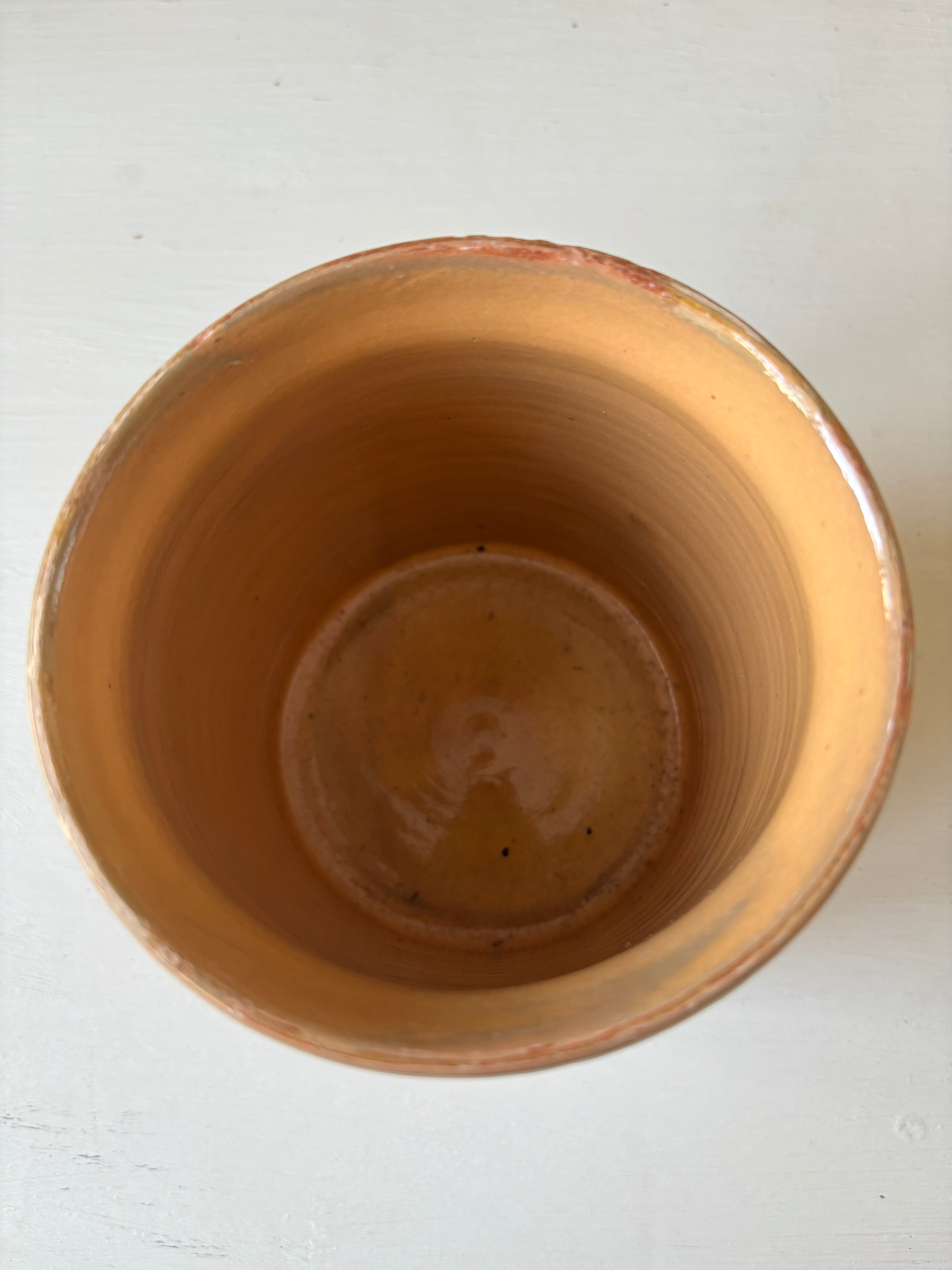 Fransk Lyon krukke, h12 cm.