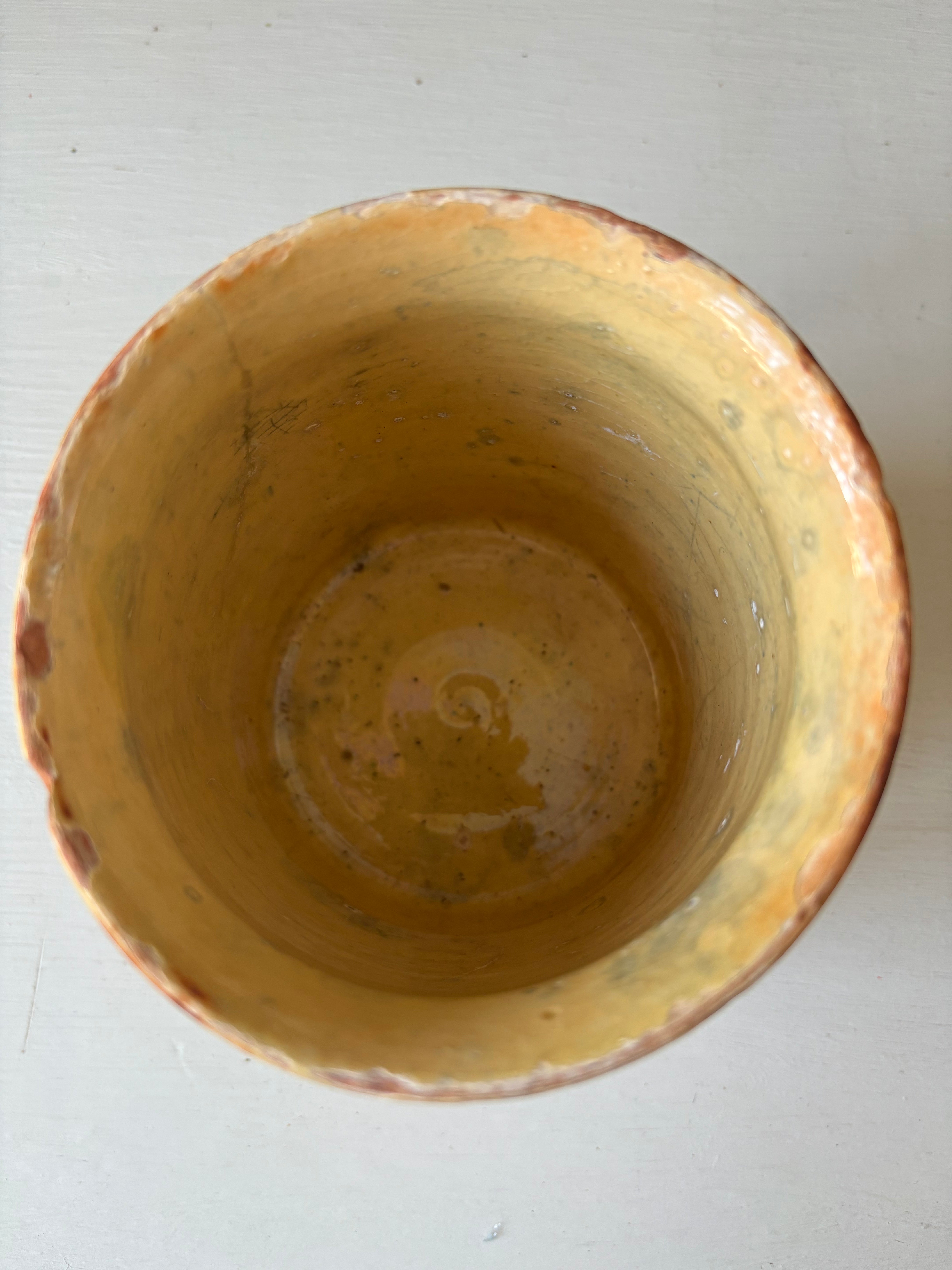 Fransk Lyon krukke, h11 cm.