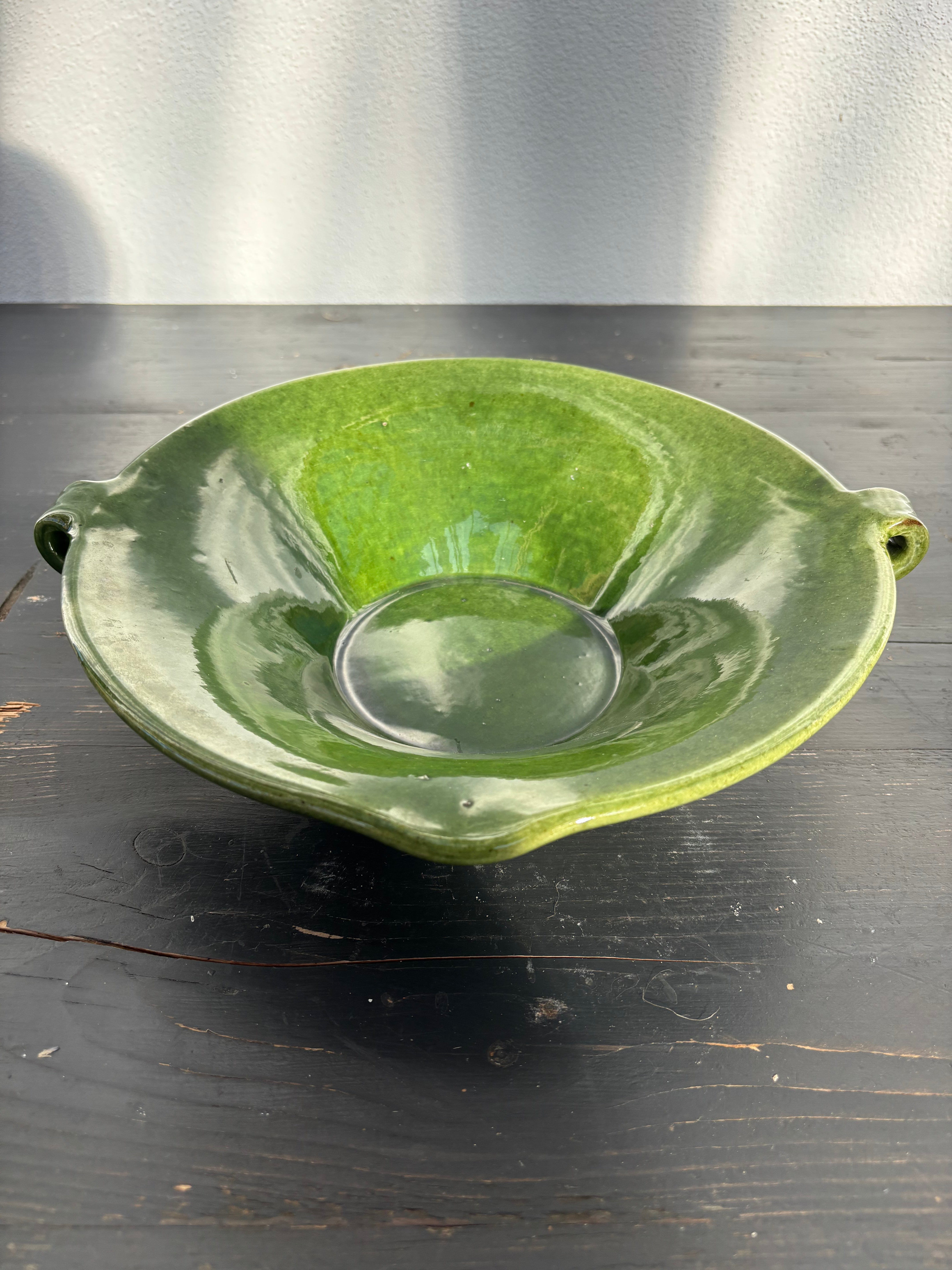 Grønt fad, Ø28 cm
