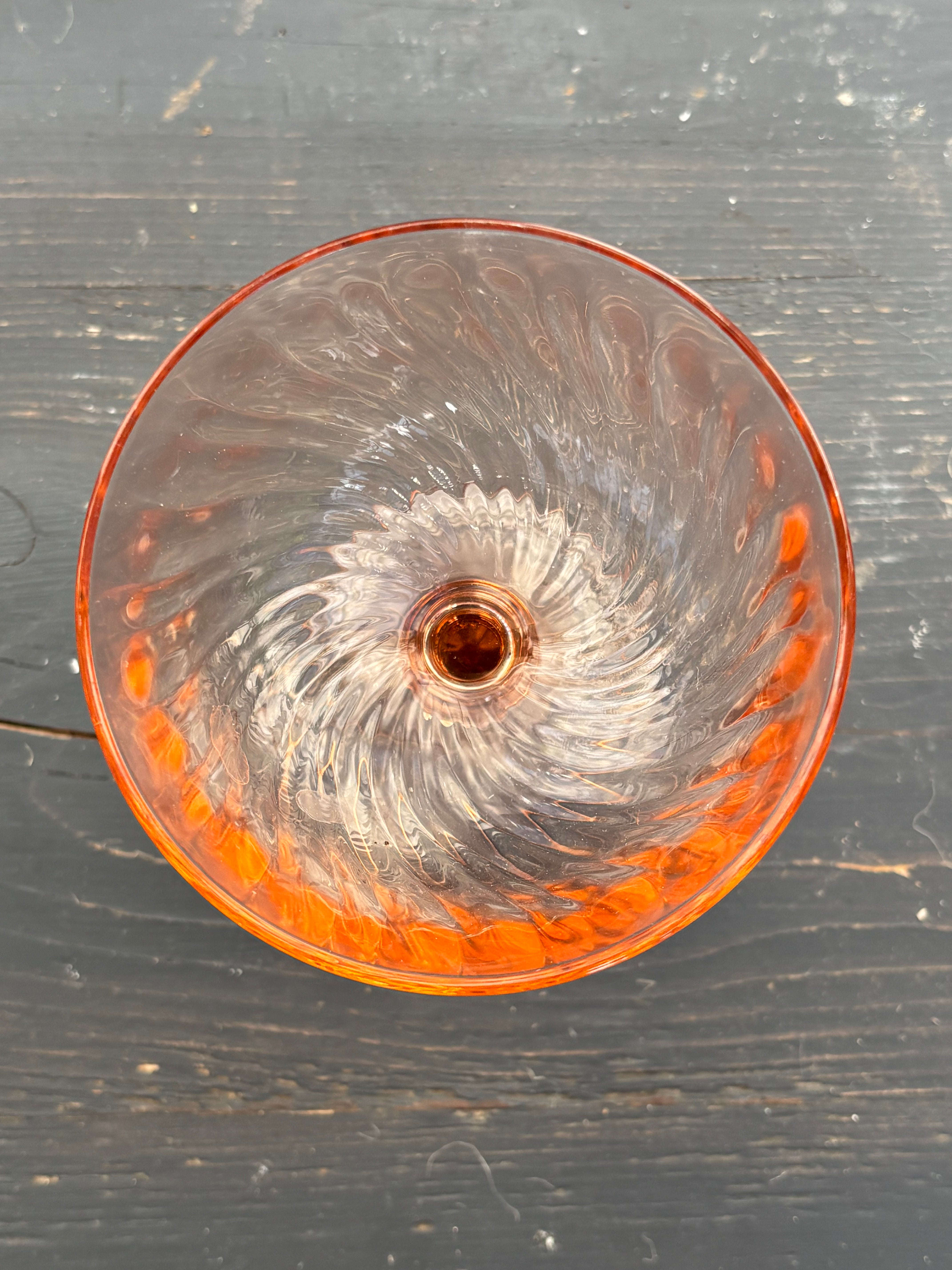 Lyserøde glas - 6 stk.