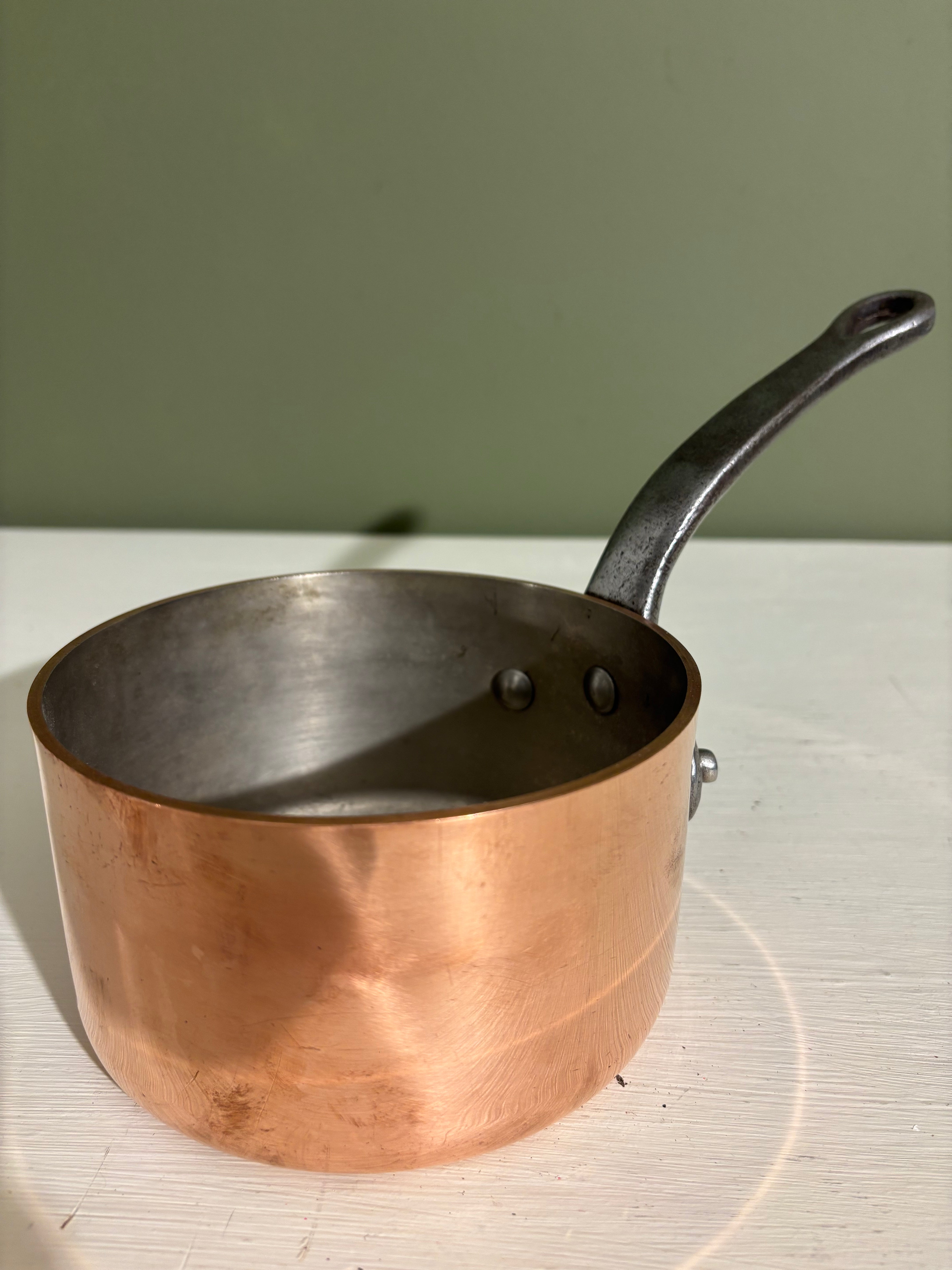 Kobbergryte, Ø14 cm.