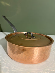 Copper pot, Ø23 cm.