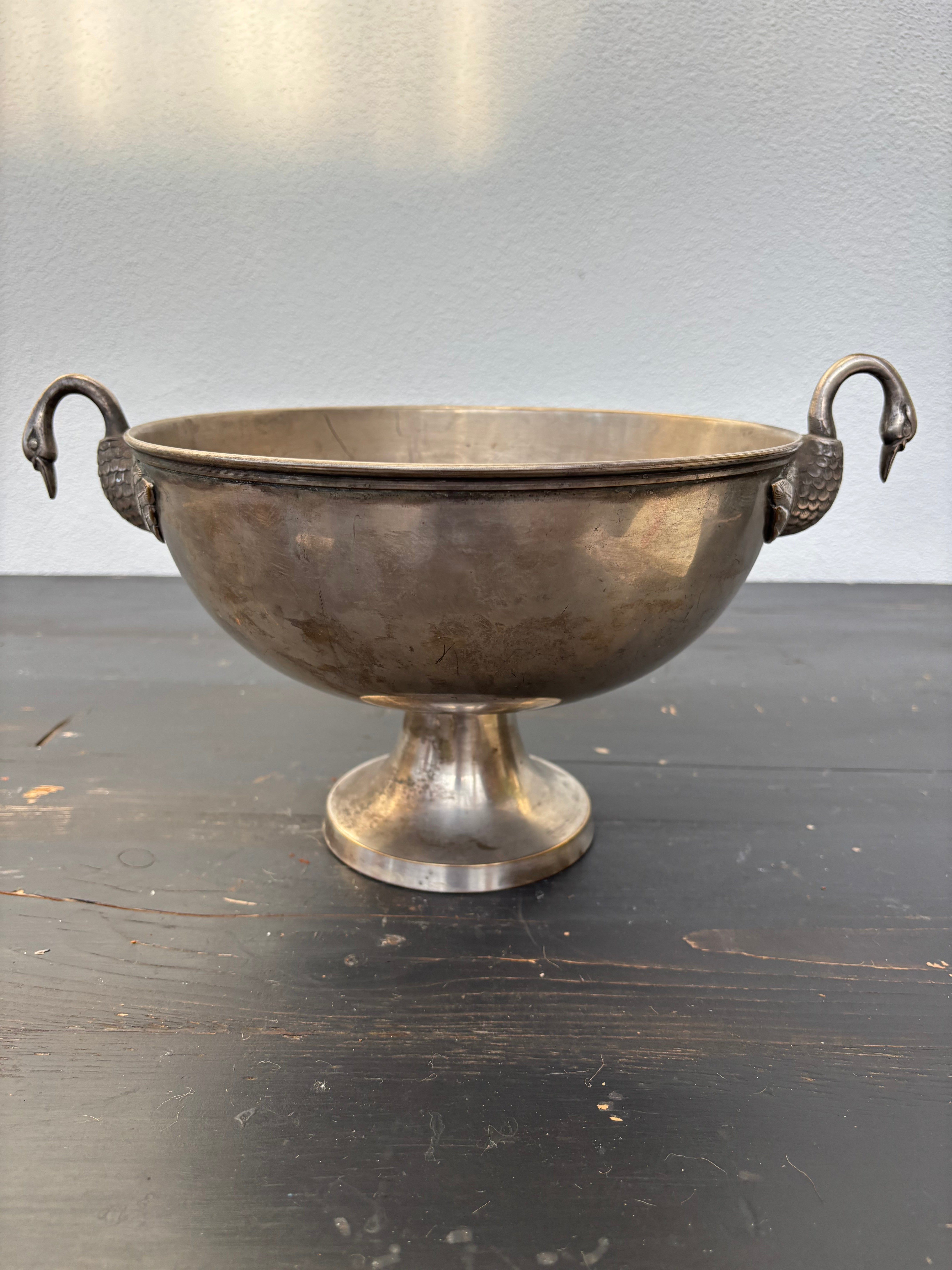 Champagnekøler m. svaner