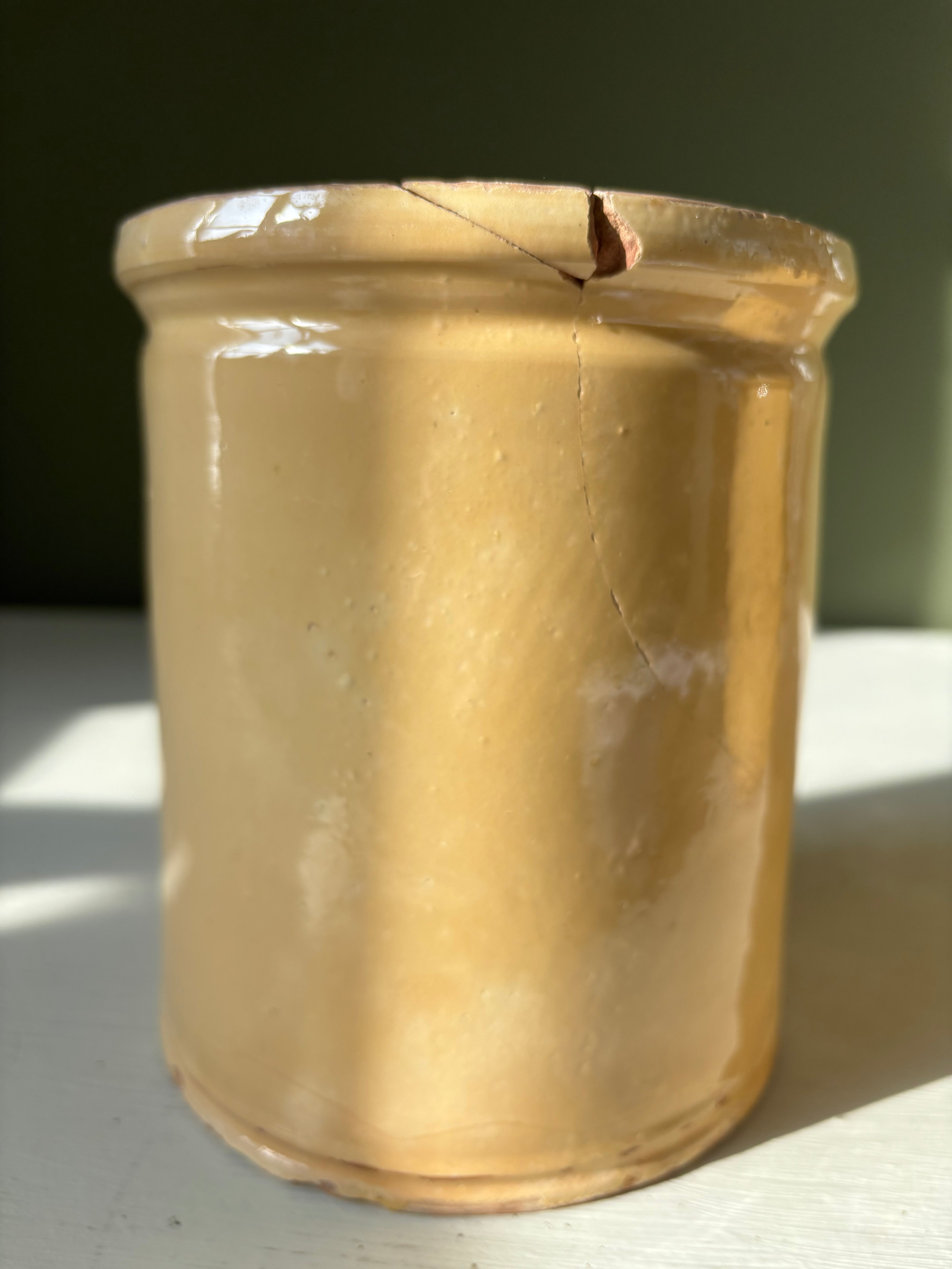 Lyon krukke, H16 cm.