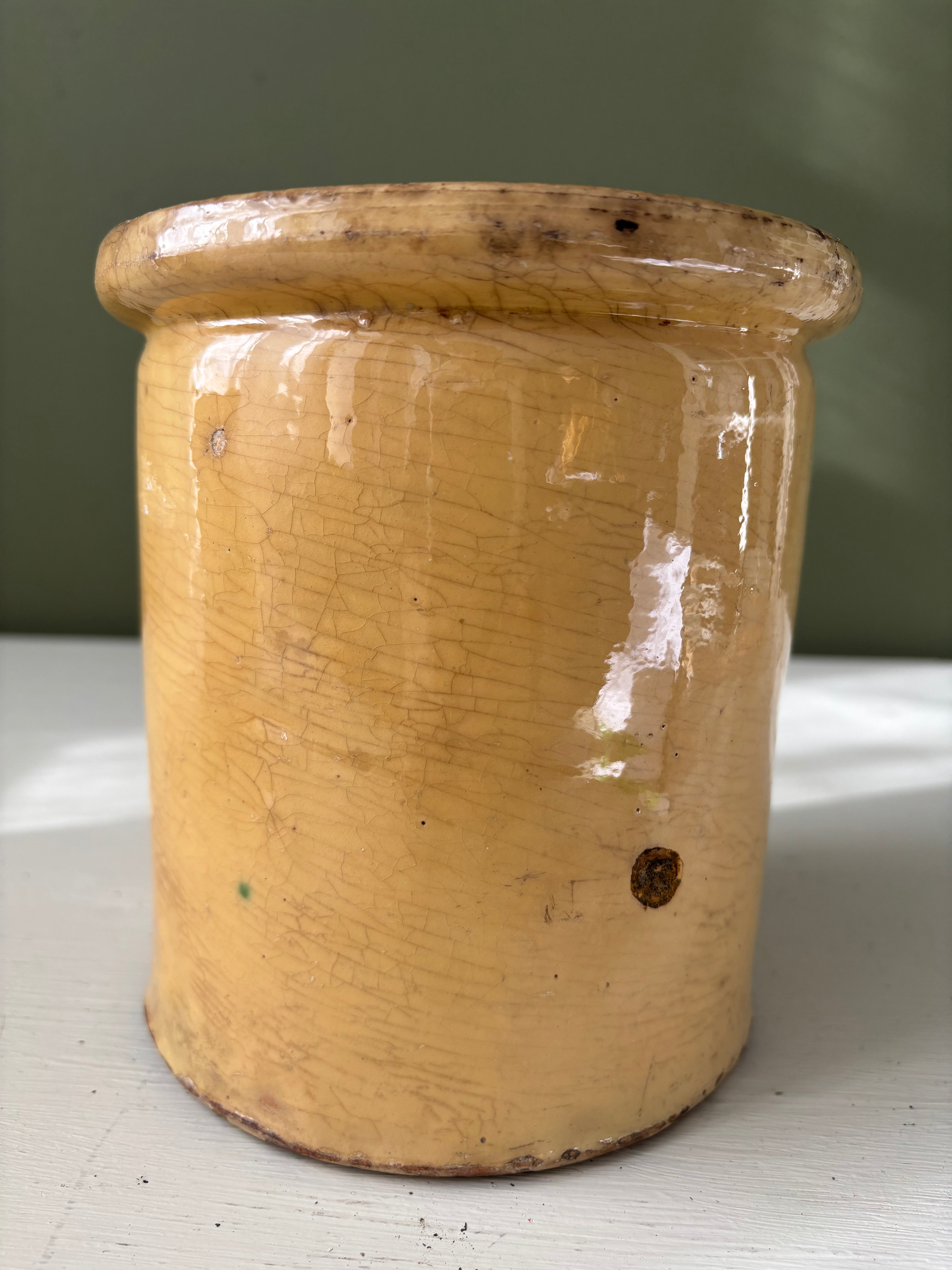 Lyon krukke, h16 cm.