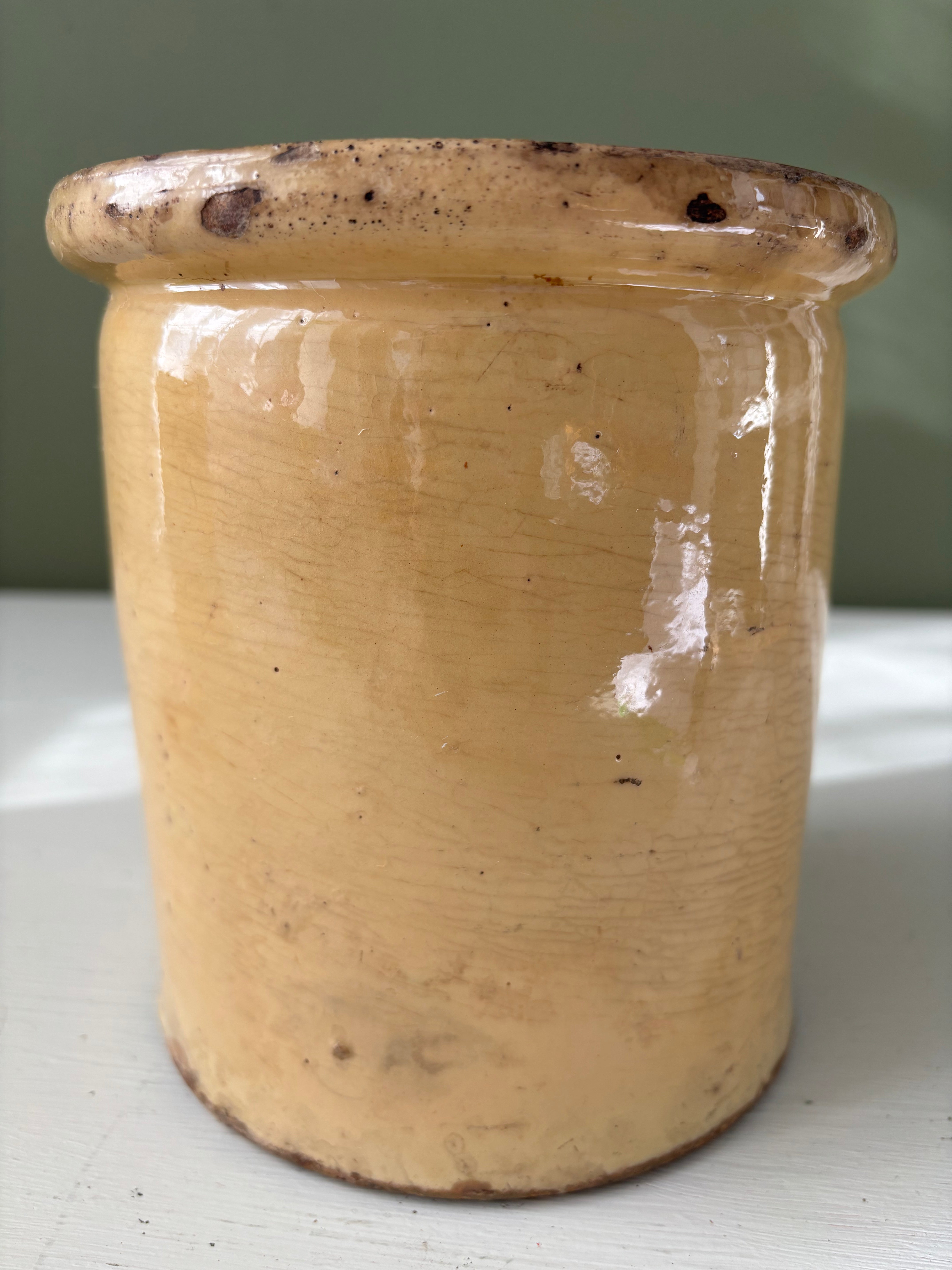 Lyon krukke, h16 cm.