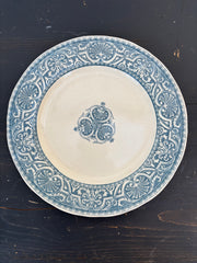 Franske tallerkener, Ø24cm - 10 stk.