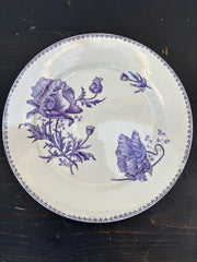 Franske tallerkener, Ø24cm - 6 stk.
