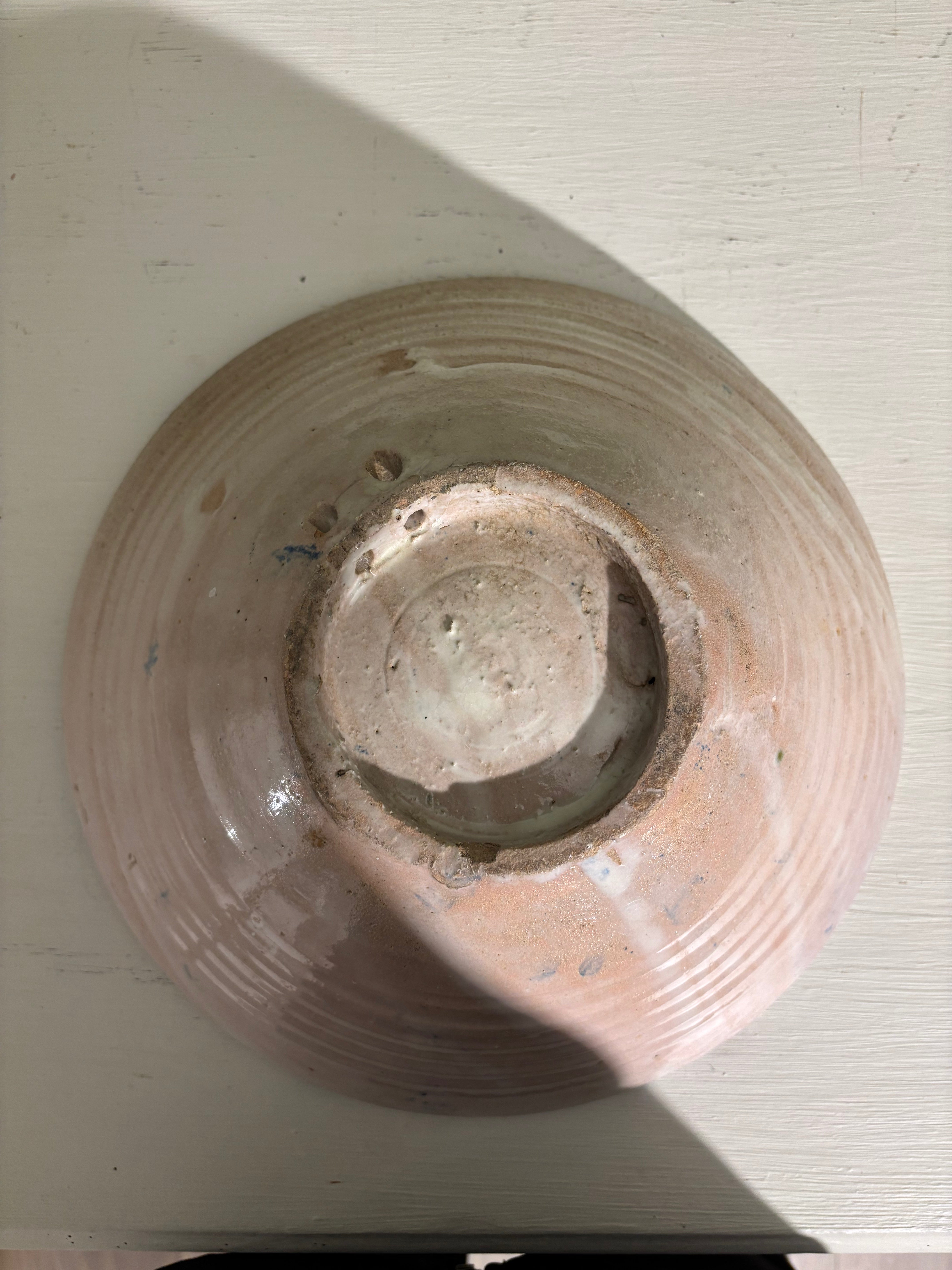 Spansk skål, Ø32 cm.