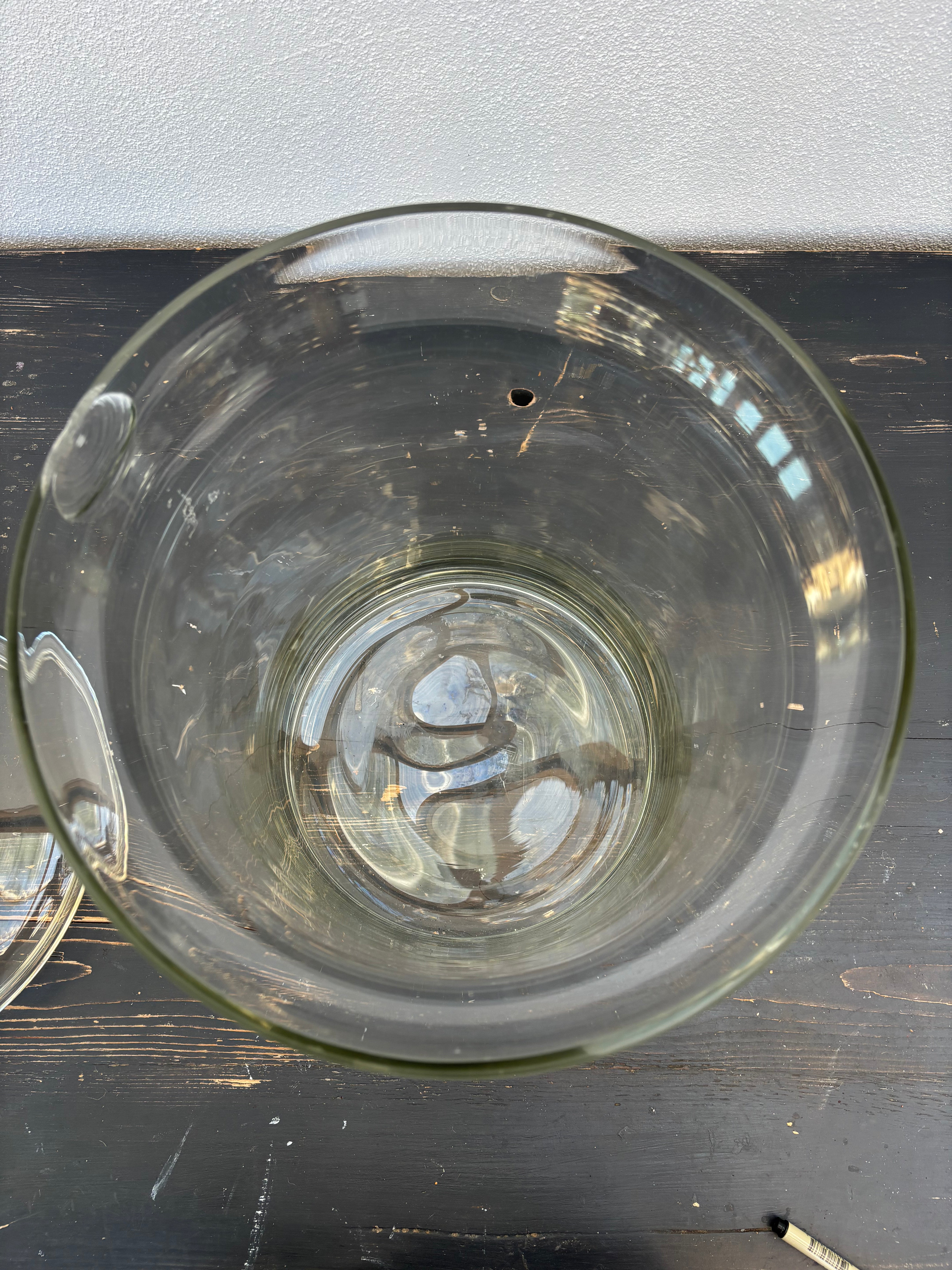 Glasbeholder, 50 cm