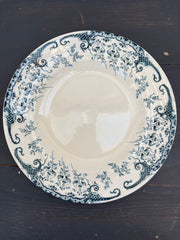 Franske tallerkener, Ø23cm - 6 stk.