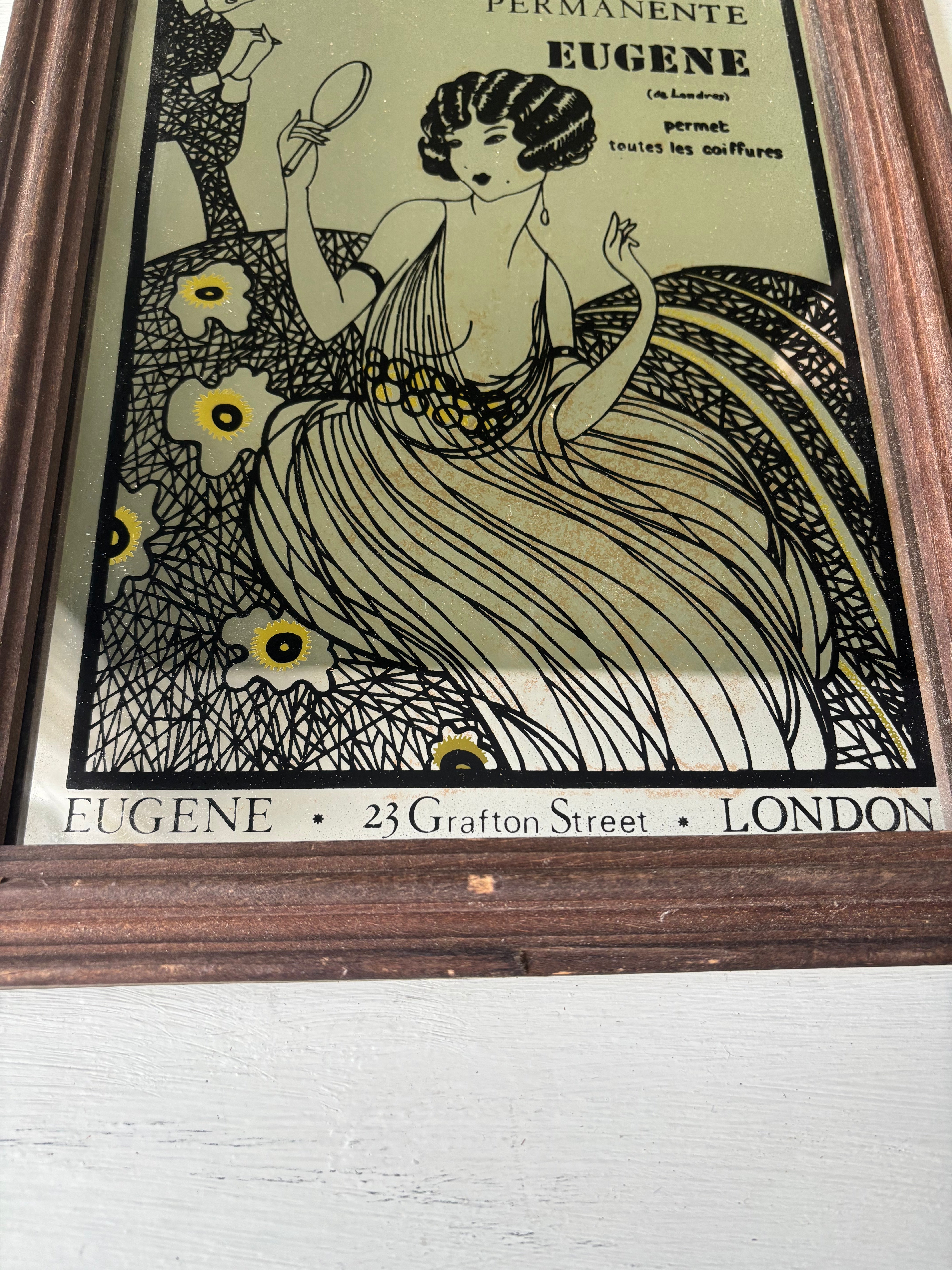 Spejl “frisør reklame”