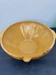 Gult fat, Ø59 cm.