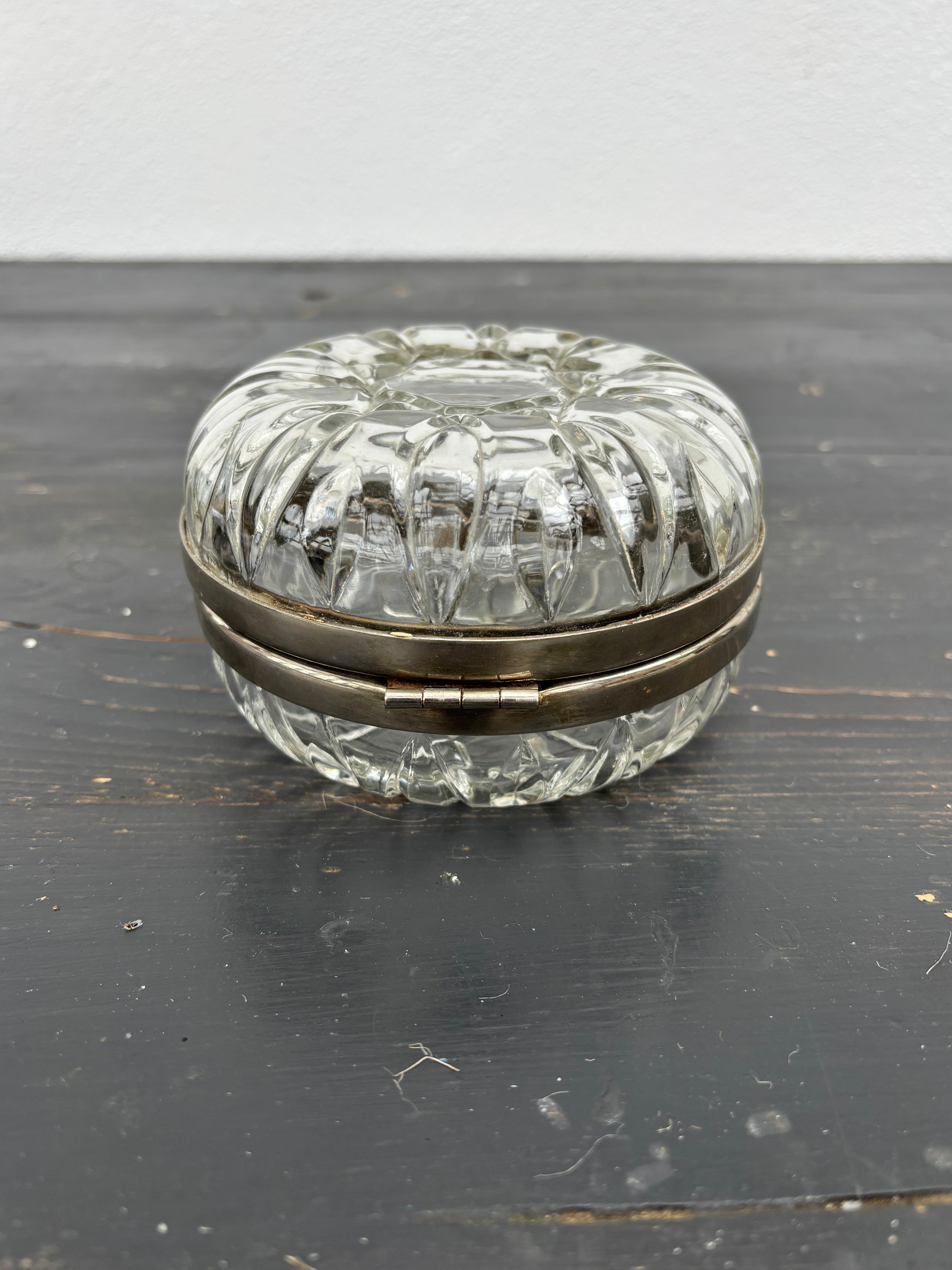 Glasskål m. låg