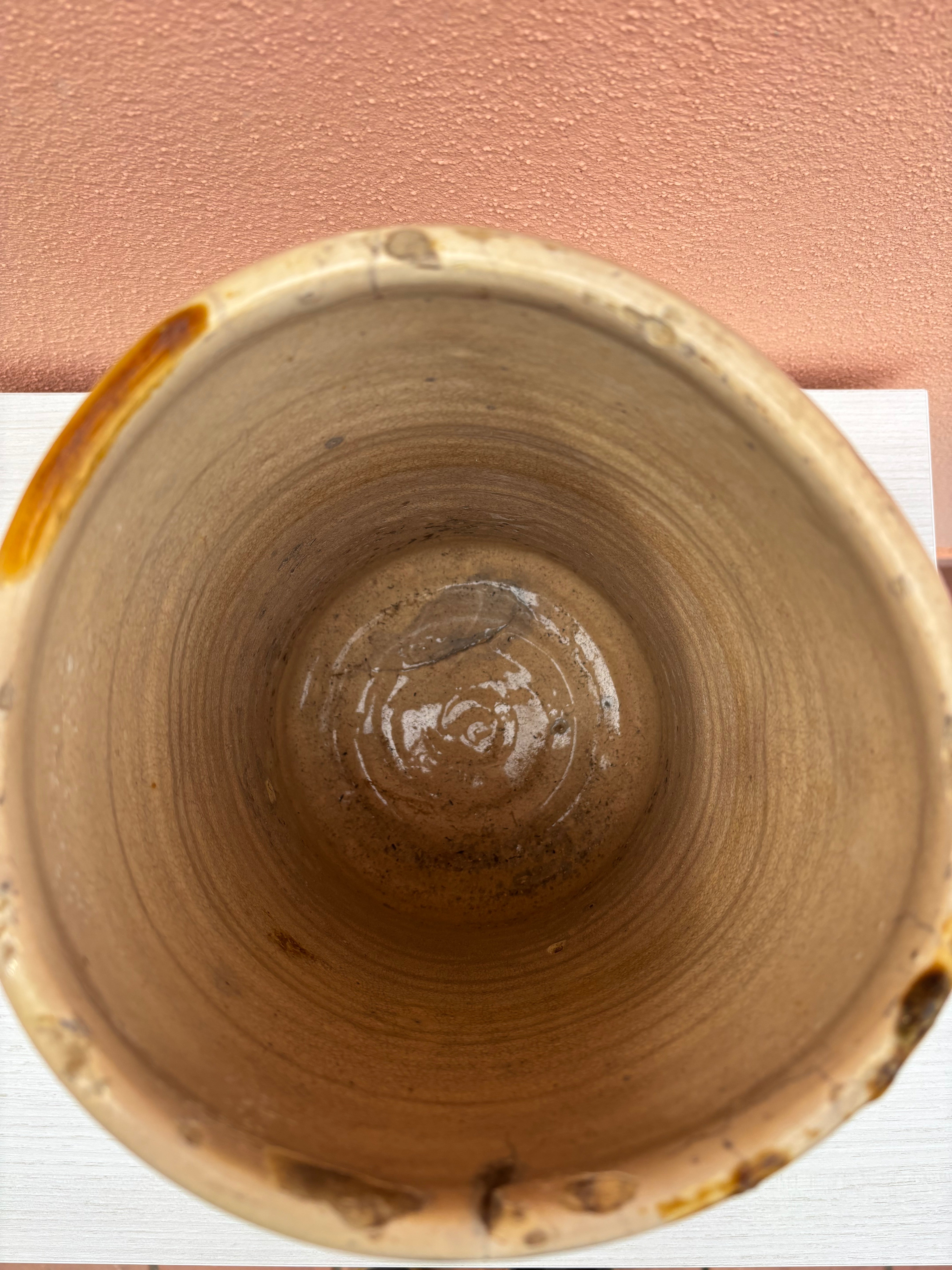 Italiensk krukke, h25 cm.