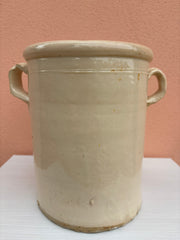 Italiensk krukke, h24 cm.