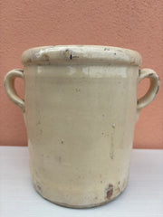 Italiensk krukke, h20 cm.
