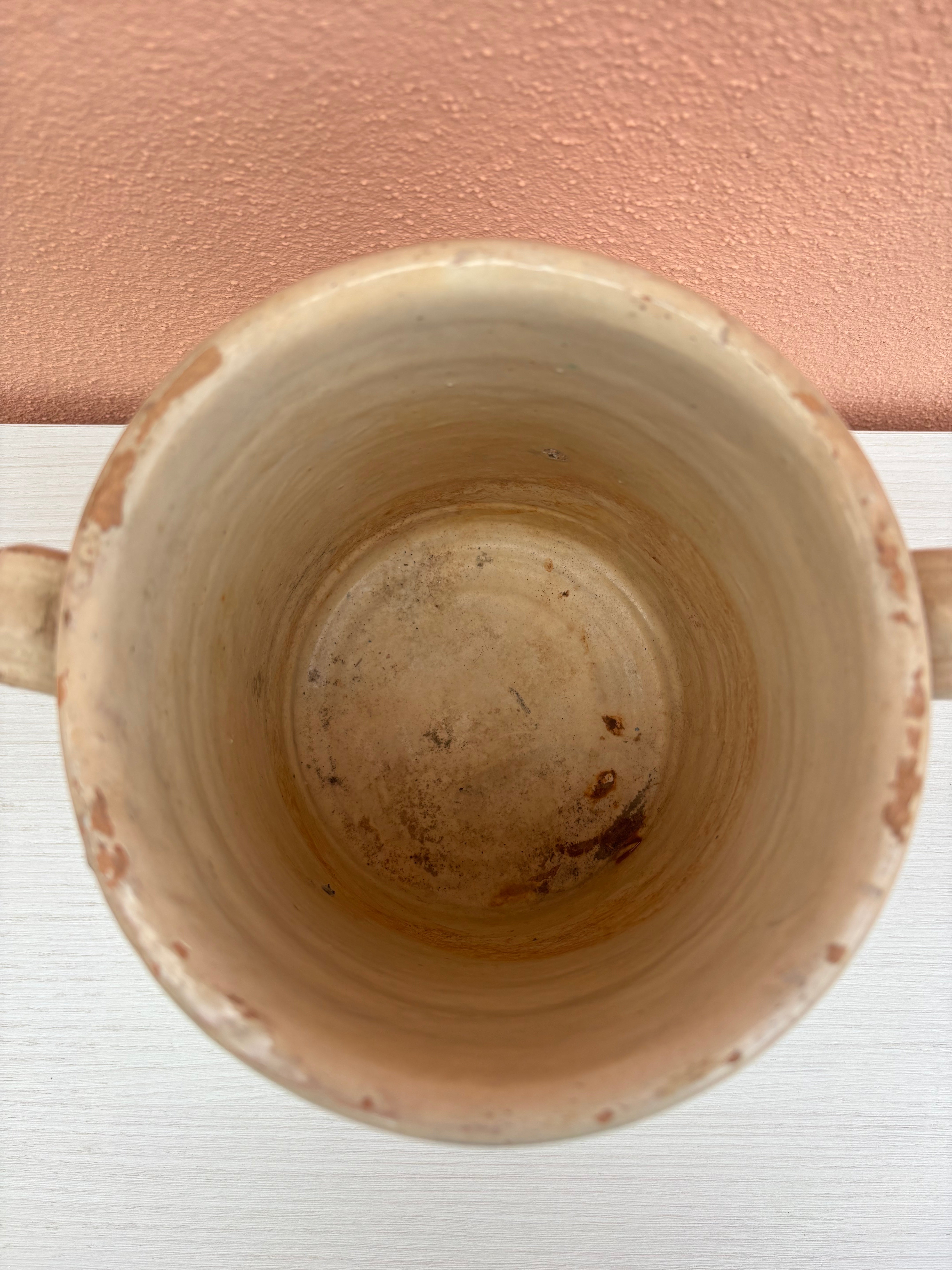 Italiensk krukke, h18 cm.