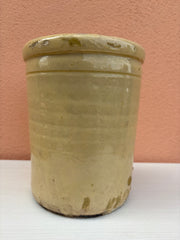 Italiensk krukke, h19 cm.