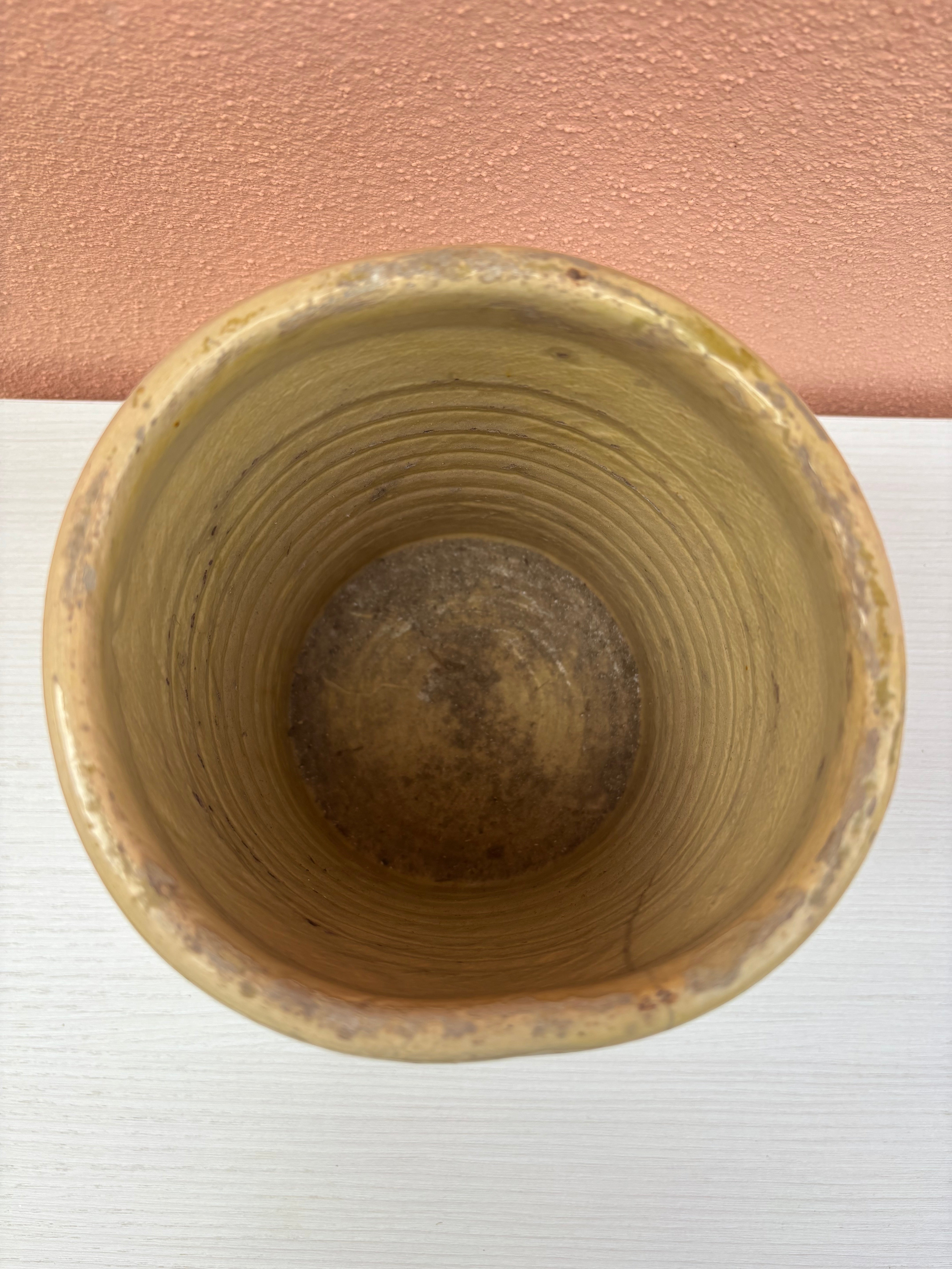 Italiensk krukke, h19 cm.