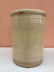 Italiensk krukke, h19 cm.