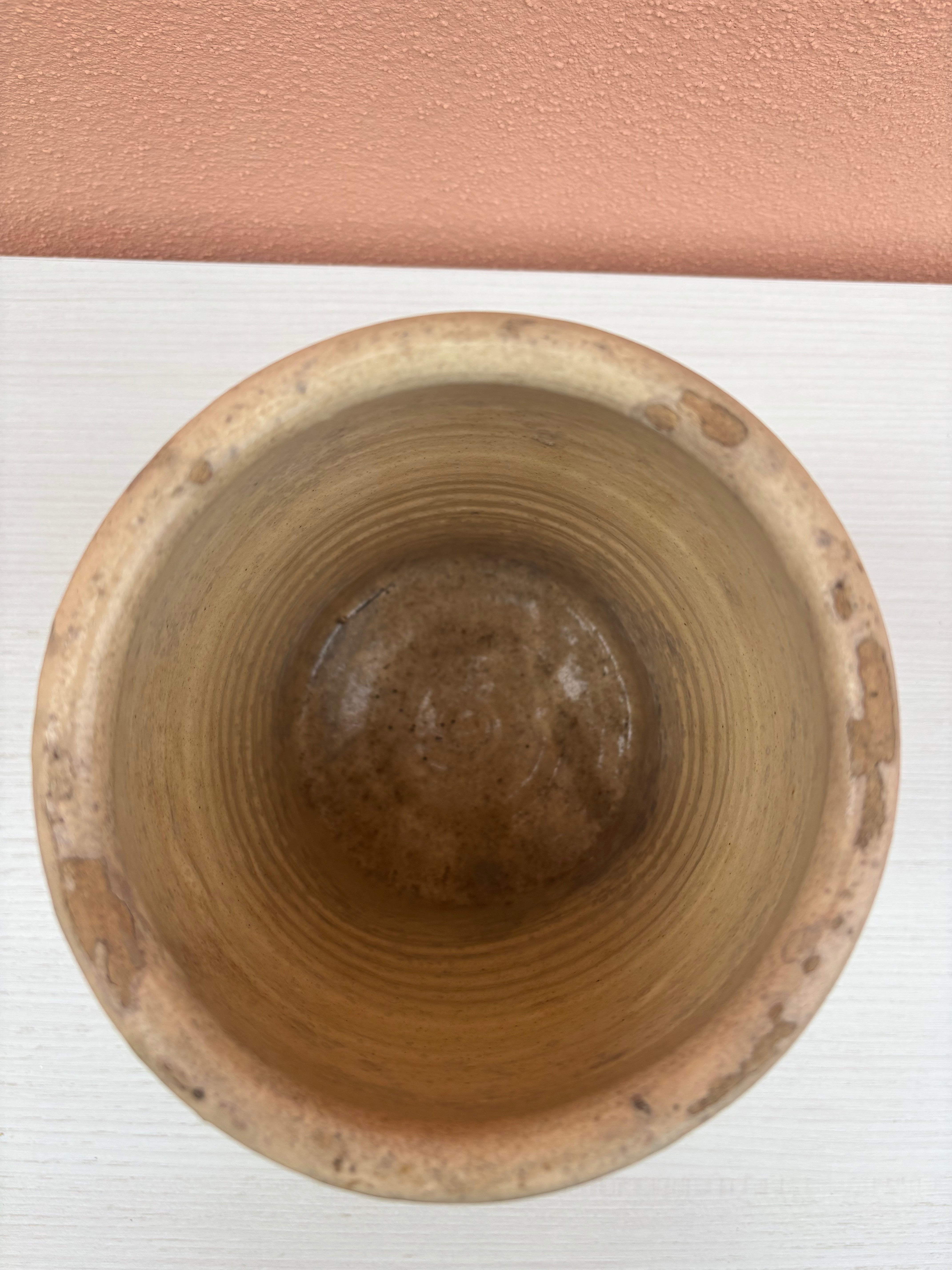 Italiensk krukke, h19 cm.