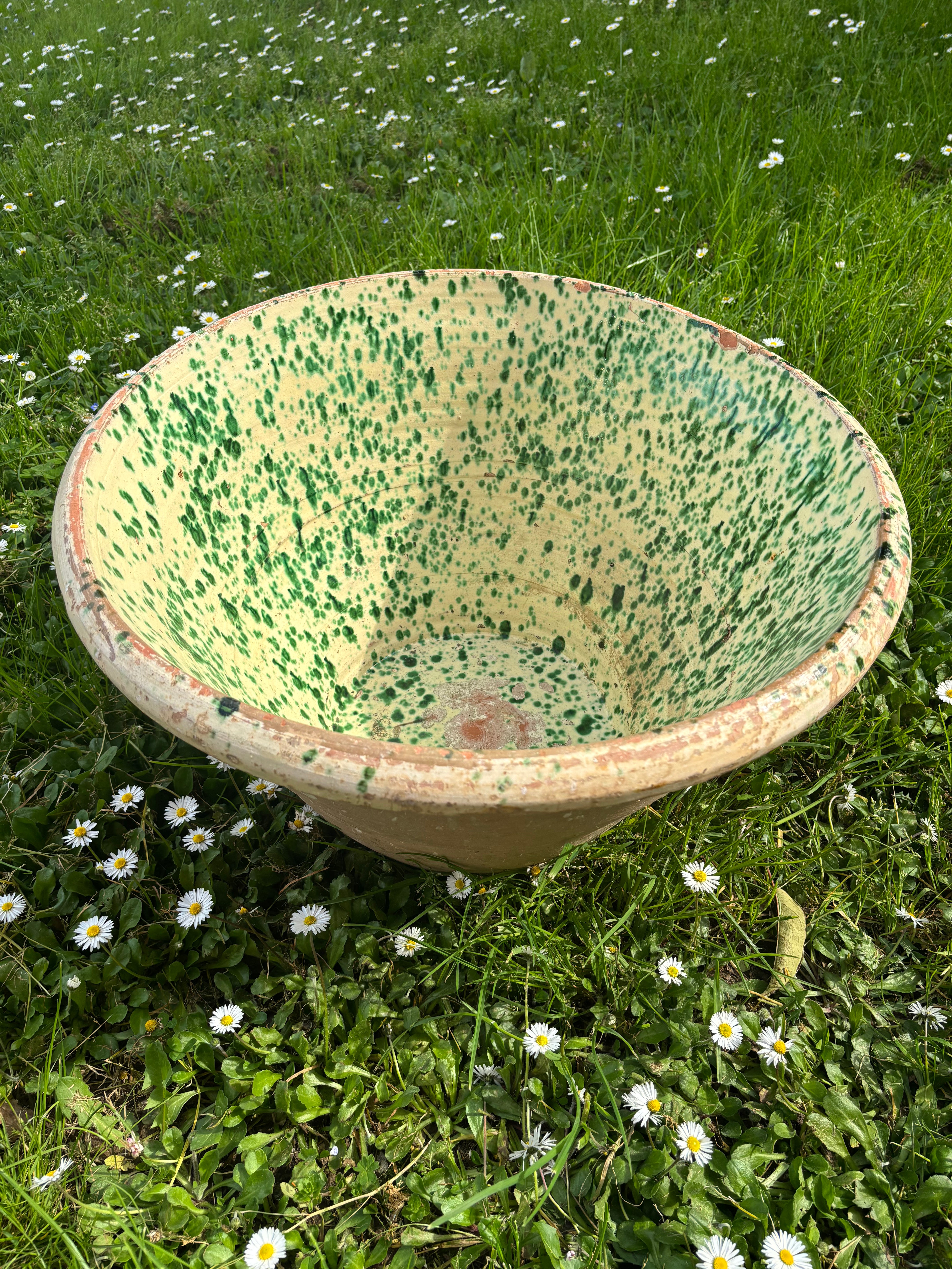 Italiensk tallerken, Ø53 cm.
