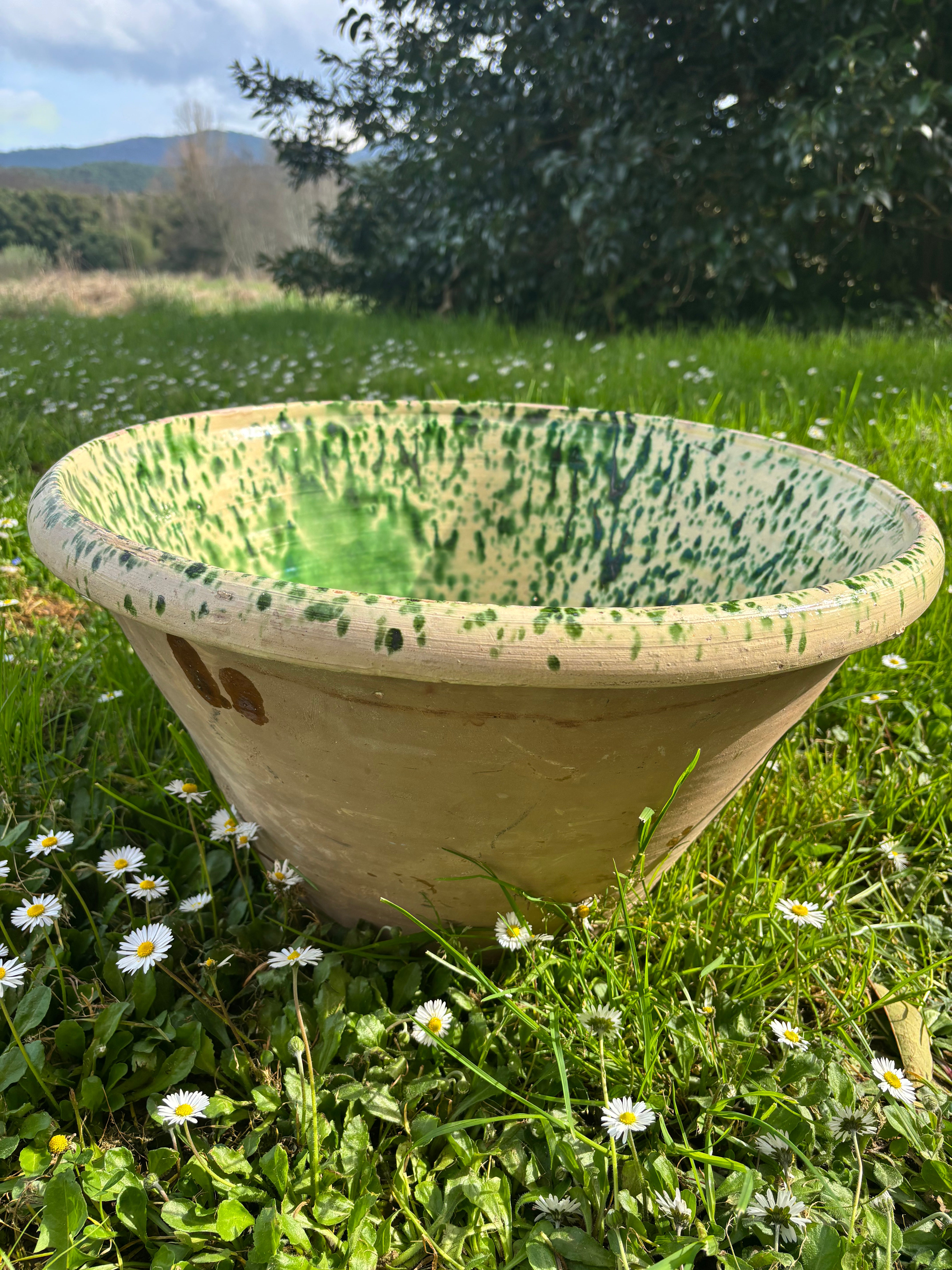 Italiensk fad, Ø53 cm.