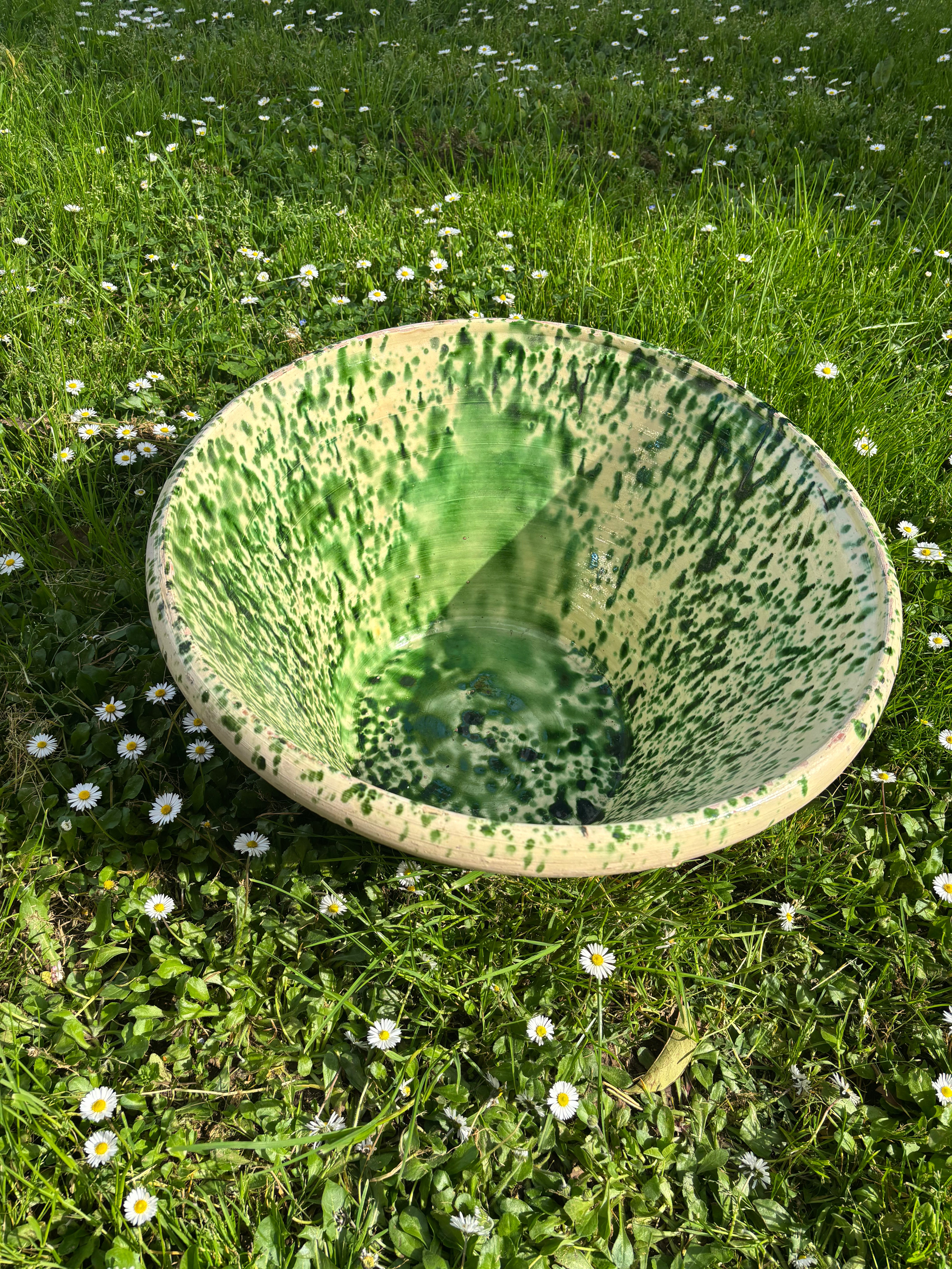 Italiensk fad, Ø53 cm.