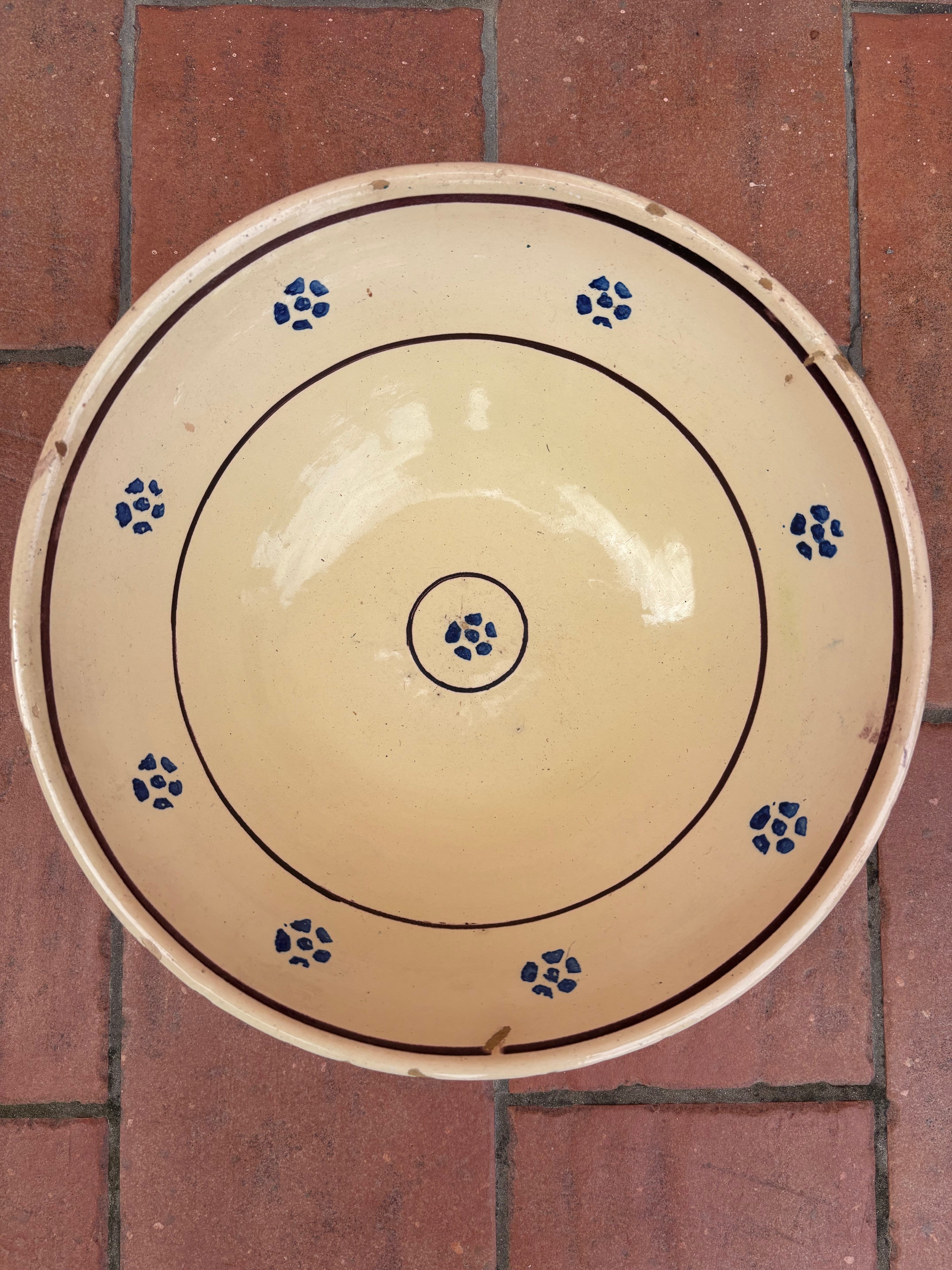 Italian bowl, Ø29 cm.