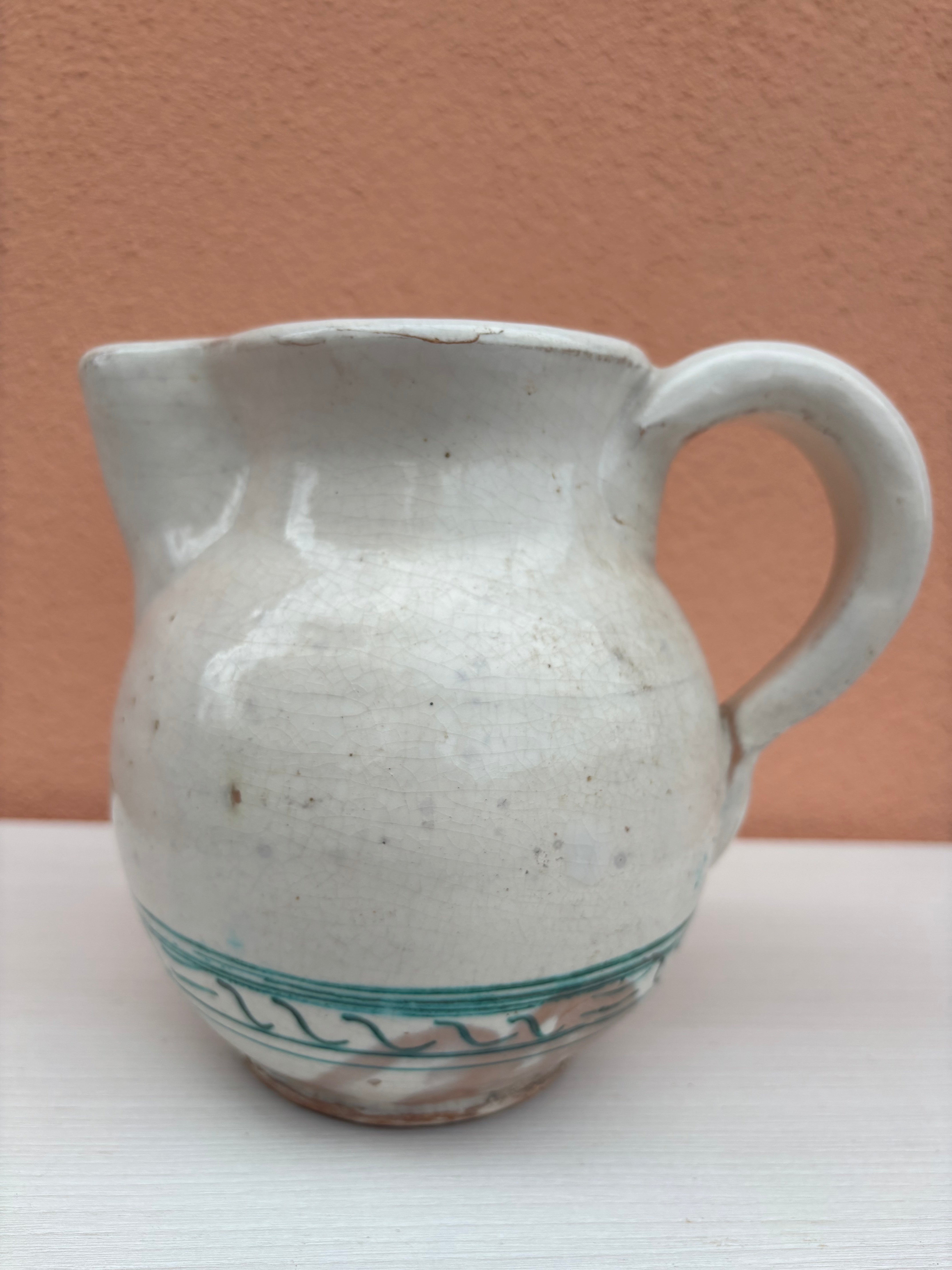 Italian jug, H17 cm.