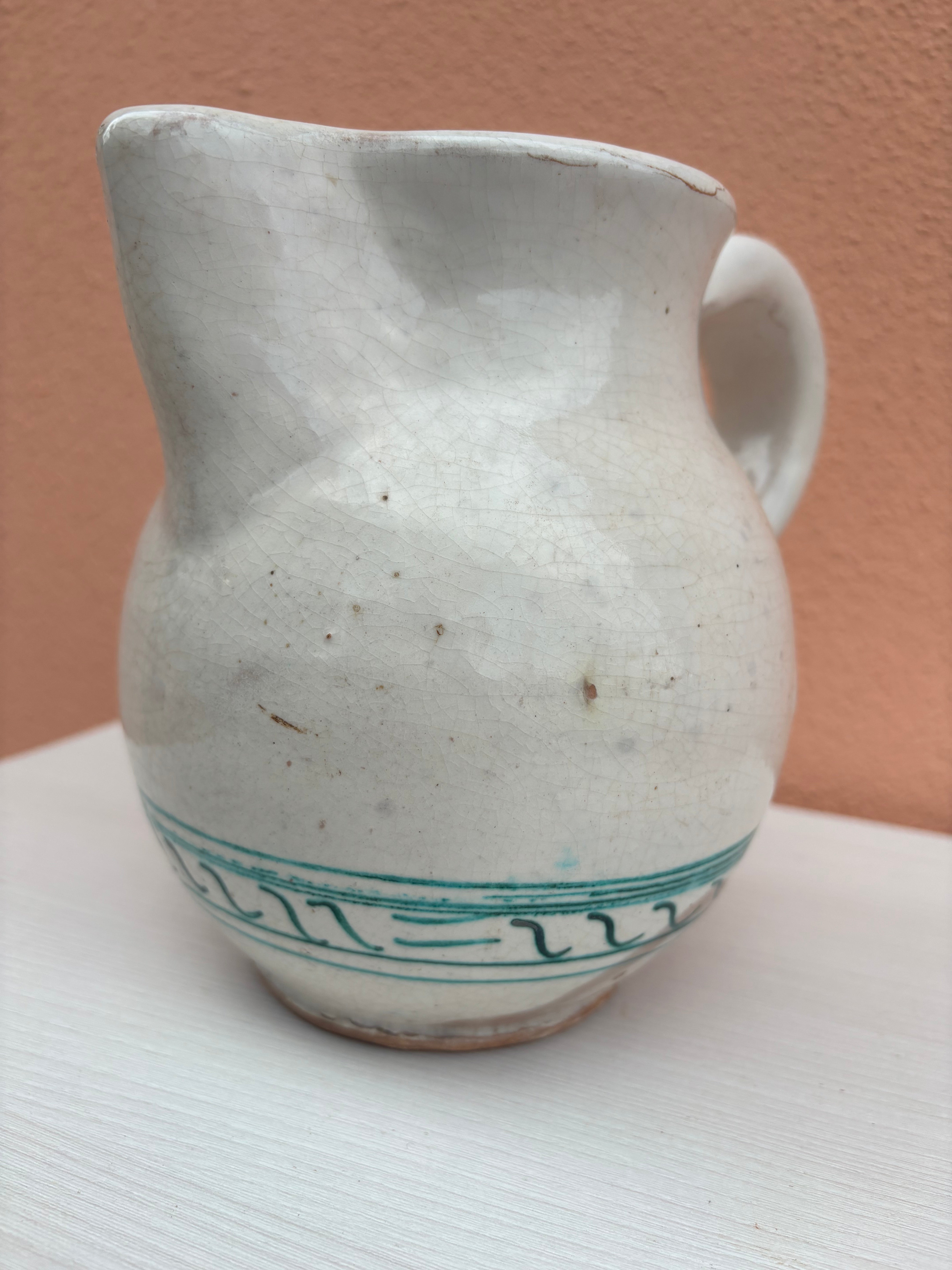 Italian jug, H17 cm.