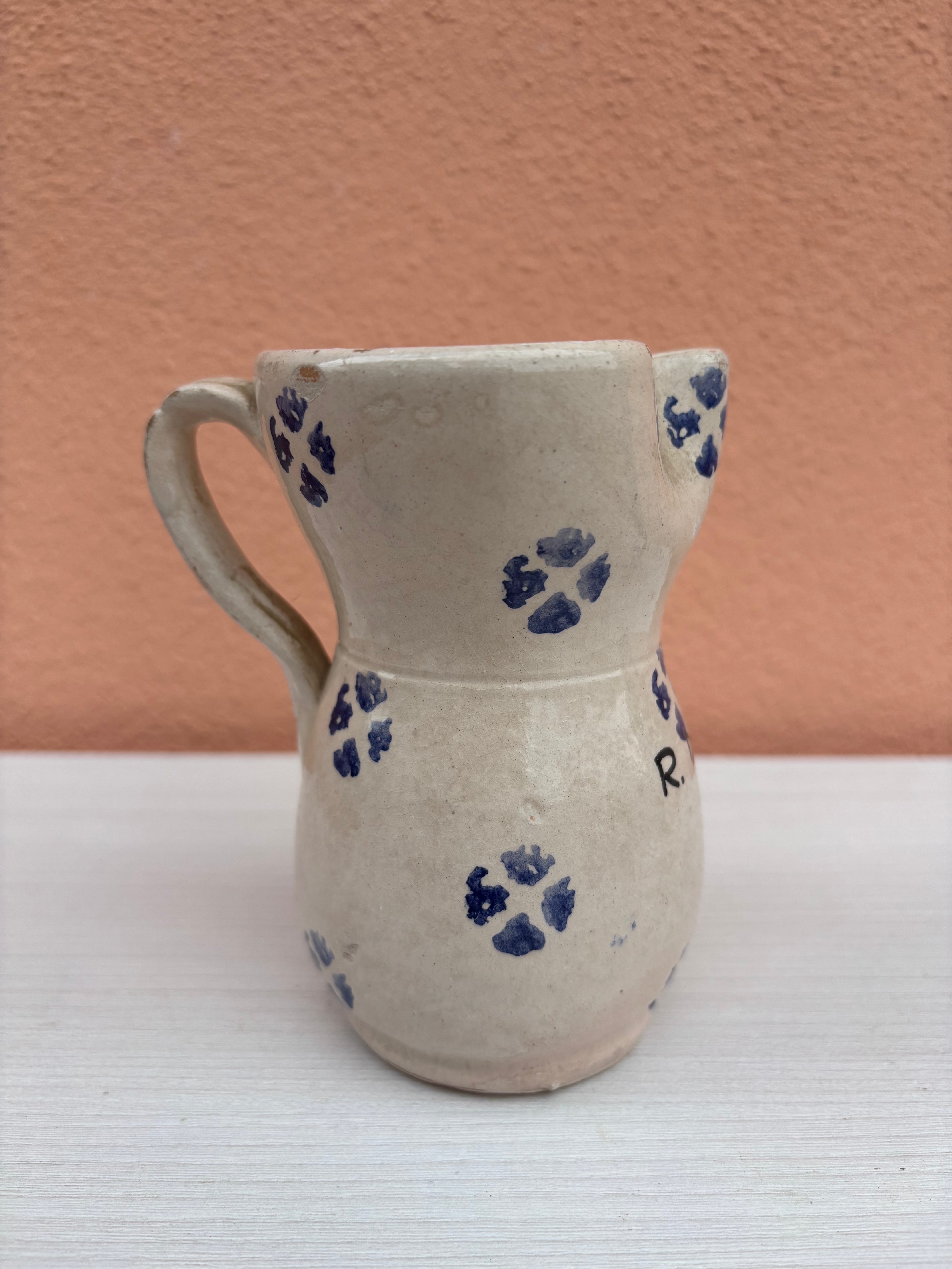 Italian jug, H12 cm.