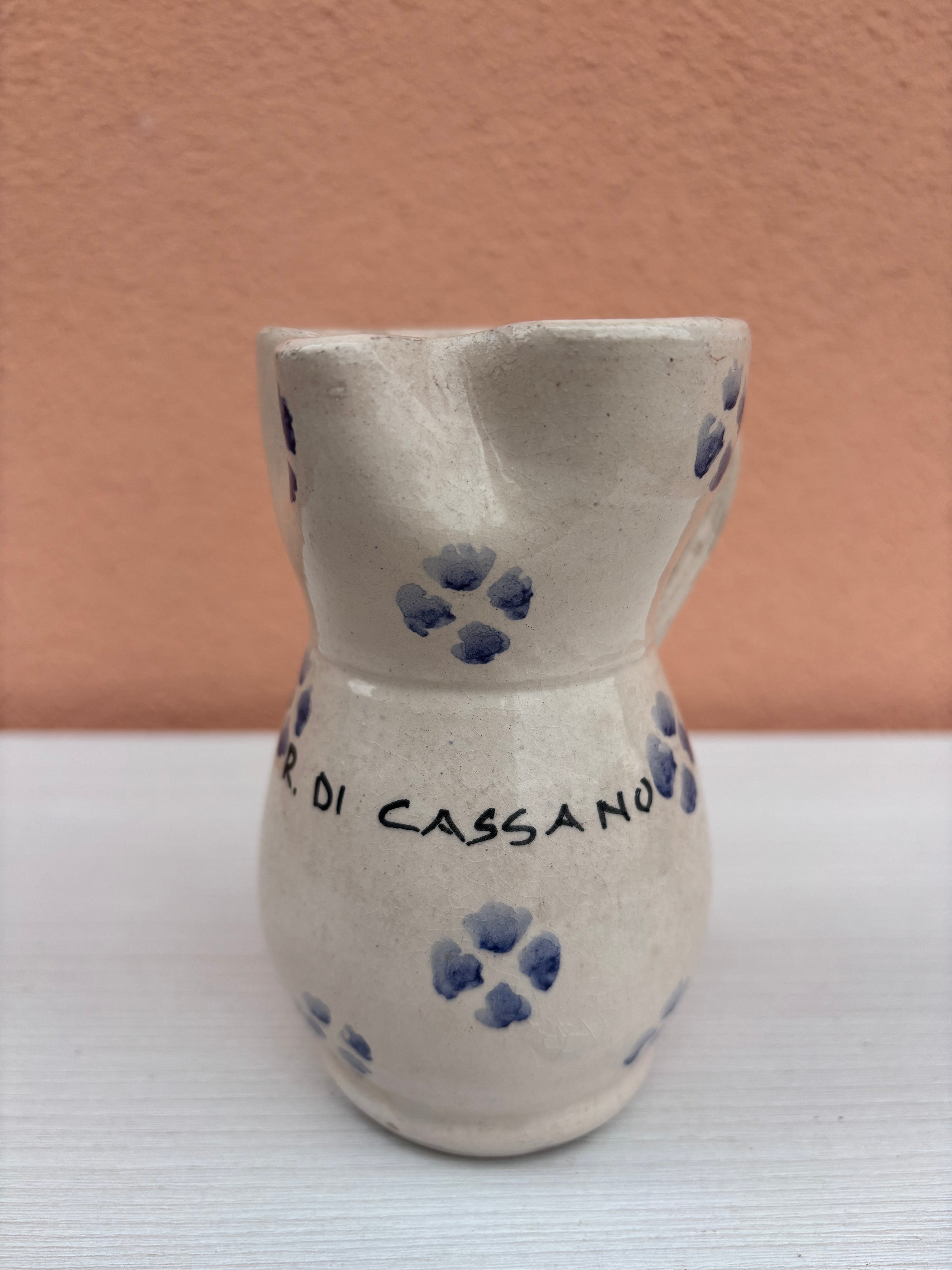 Italiensk kande, h12 cm.
