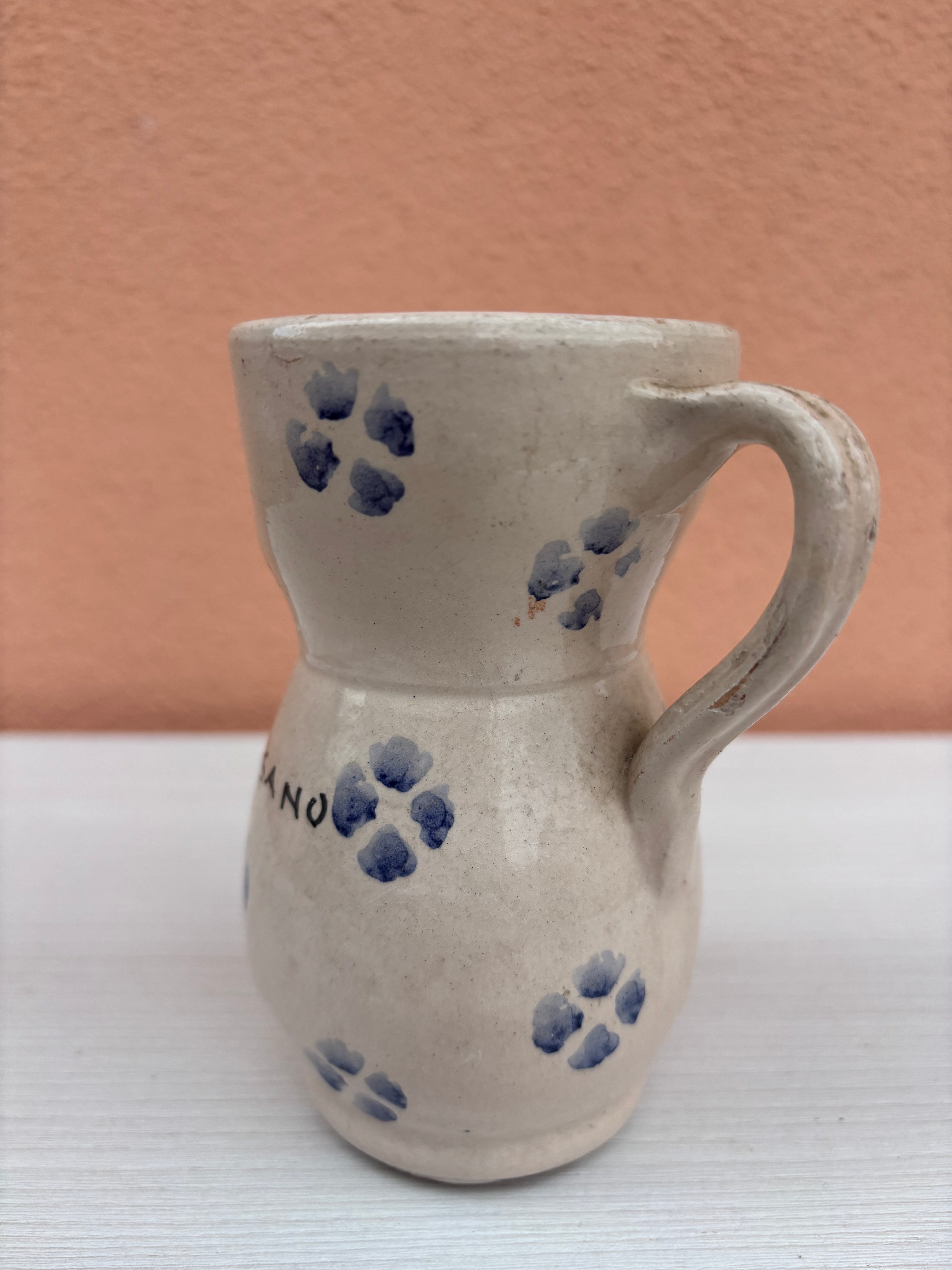 Italiensk kande, h12 cm.